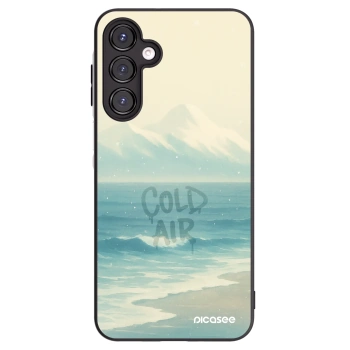 Picasee Samsung Galaxy A16 4G Hülle - Schwarzes Silikon - COLD AIR