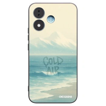 Picasee Xiaomi Redmi Note 17 5G Hülle - Schwarzes Silikon - COLD AIR