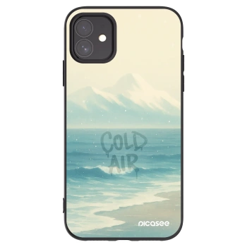 Picasee Apple iPhone 11 Hülle - Schwarzes Silikon - COLD AIR