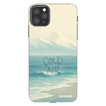 Picasee Apple iPhone 11 Pro Max Hülle - Transparentes Silikon - COLD AIR