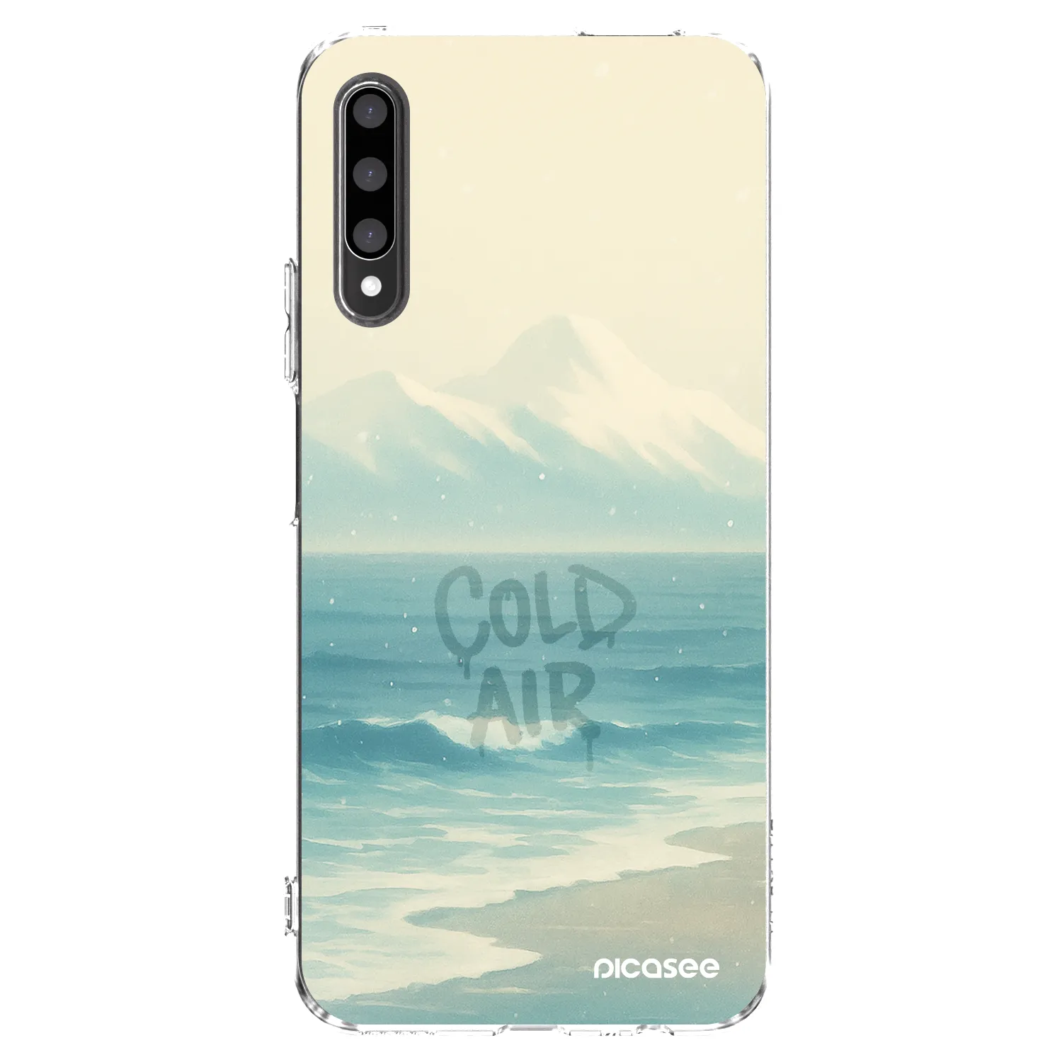 Picasee Honor 9X Pro Hülle - Transparentes Silikon - COLD AIR