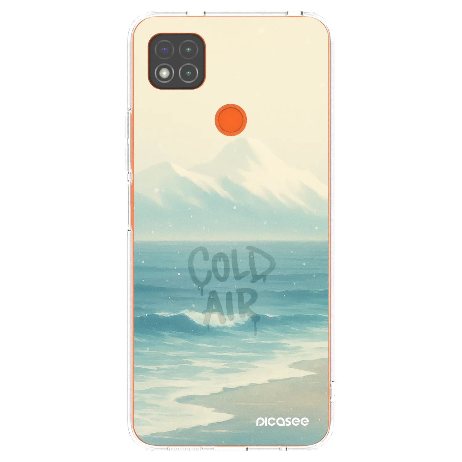 Picasee Xiaomi Redmi 9C Hülle - Transparentes Silikon - COLD AIR