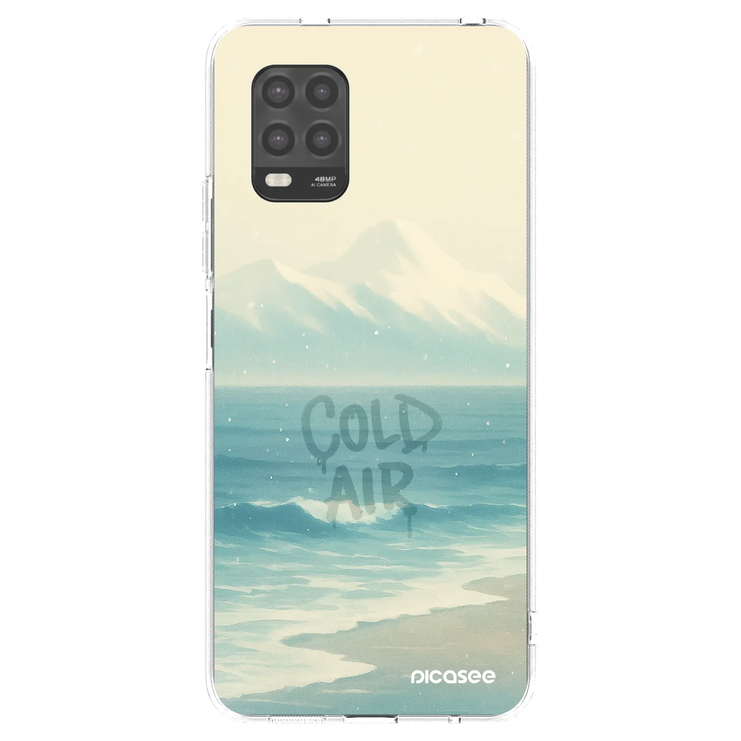 Picasee Xiaomi Mi 10 Lite Hülle - Transparentes Silikon - COLD AIR