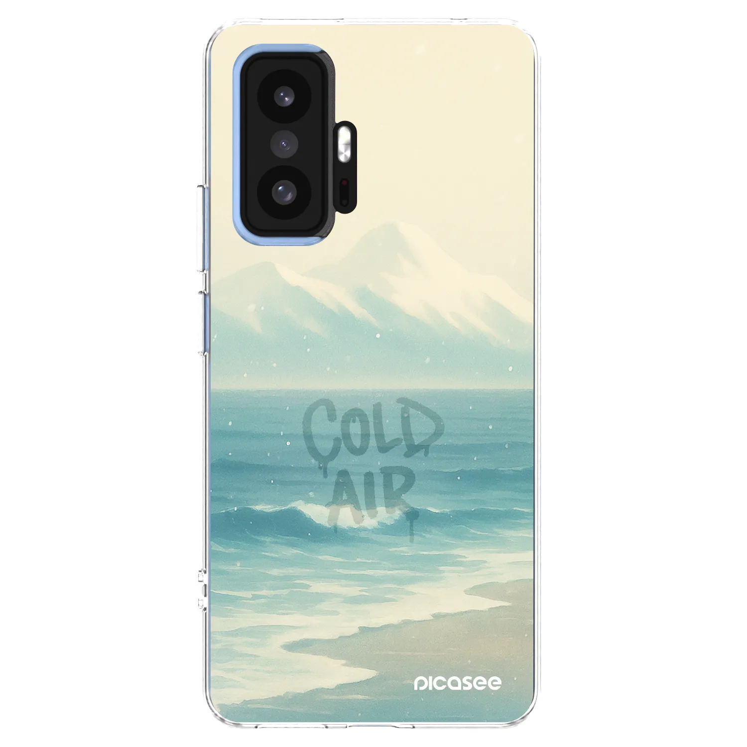 Picasee Xiaomi 11T Hülle - Transparentes Silikon - COLD AIR
