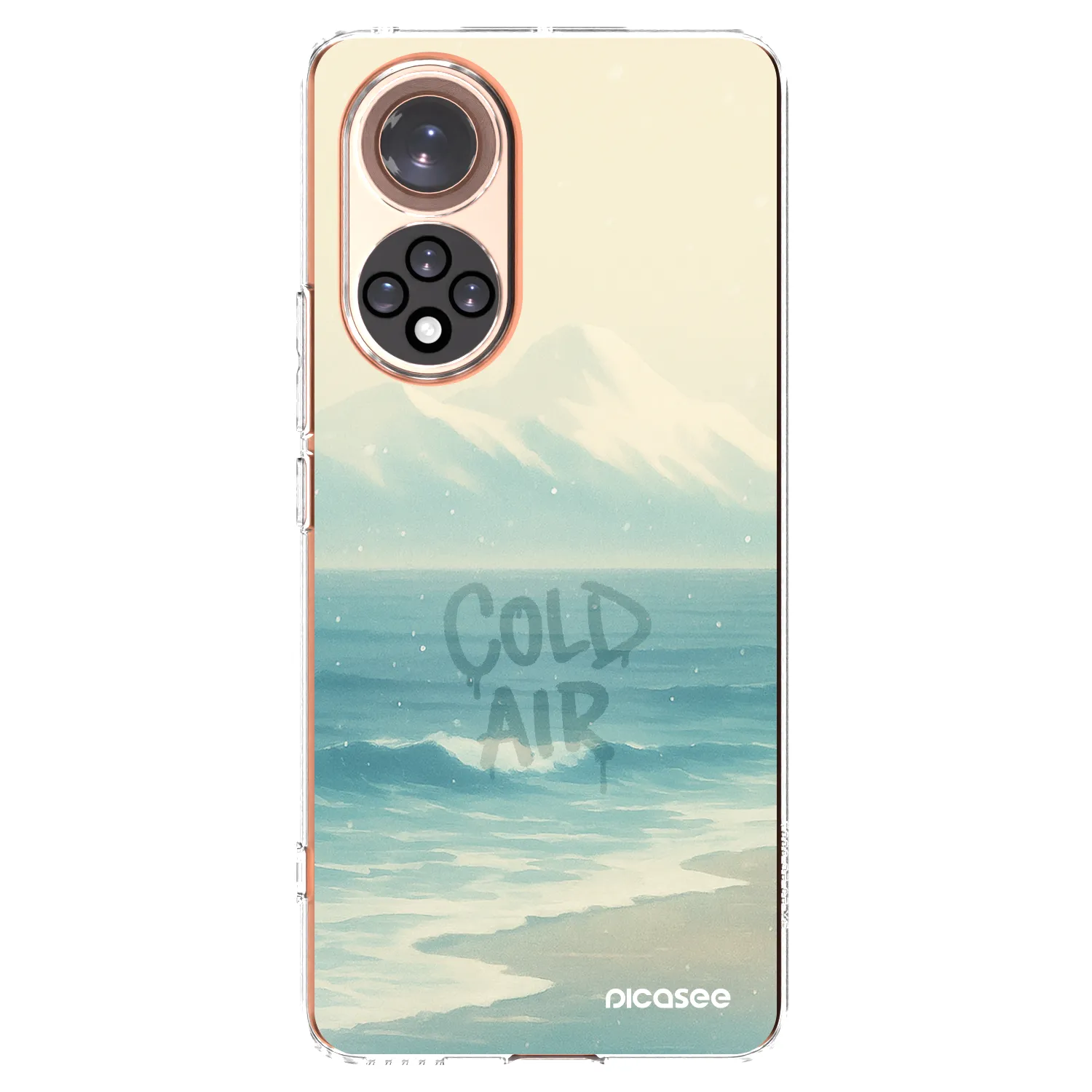 Picasee Honor 50 5G Hülle - Transparentes Silikon - COLD AIR