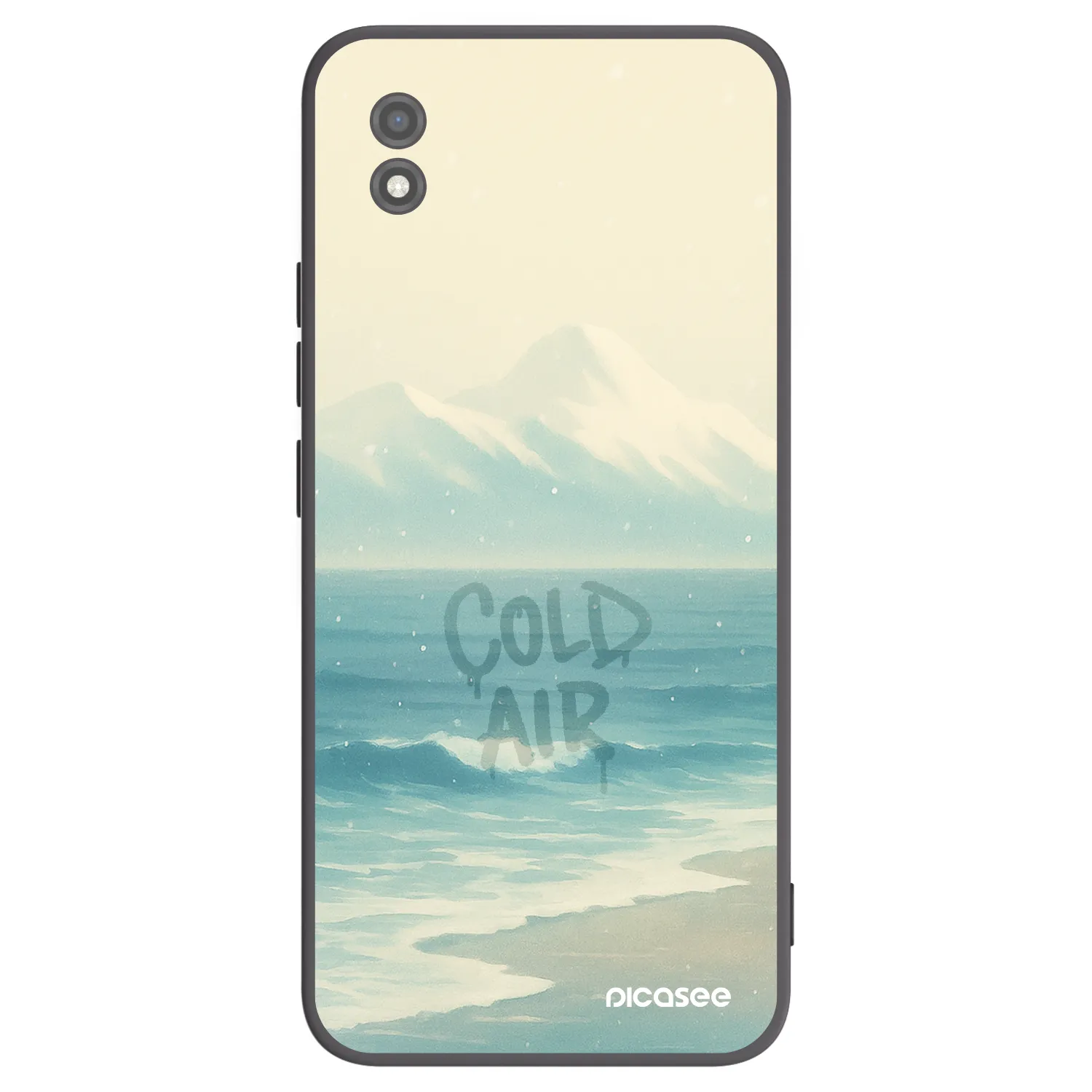 Picasee Realme C11 (2021) Hülle - Schwarzes Silikon - COLD AIR