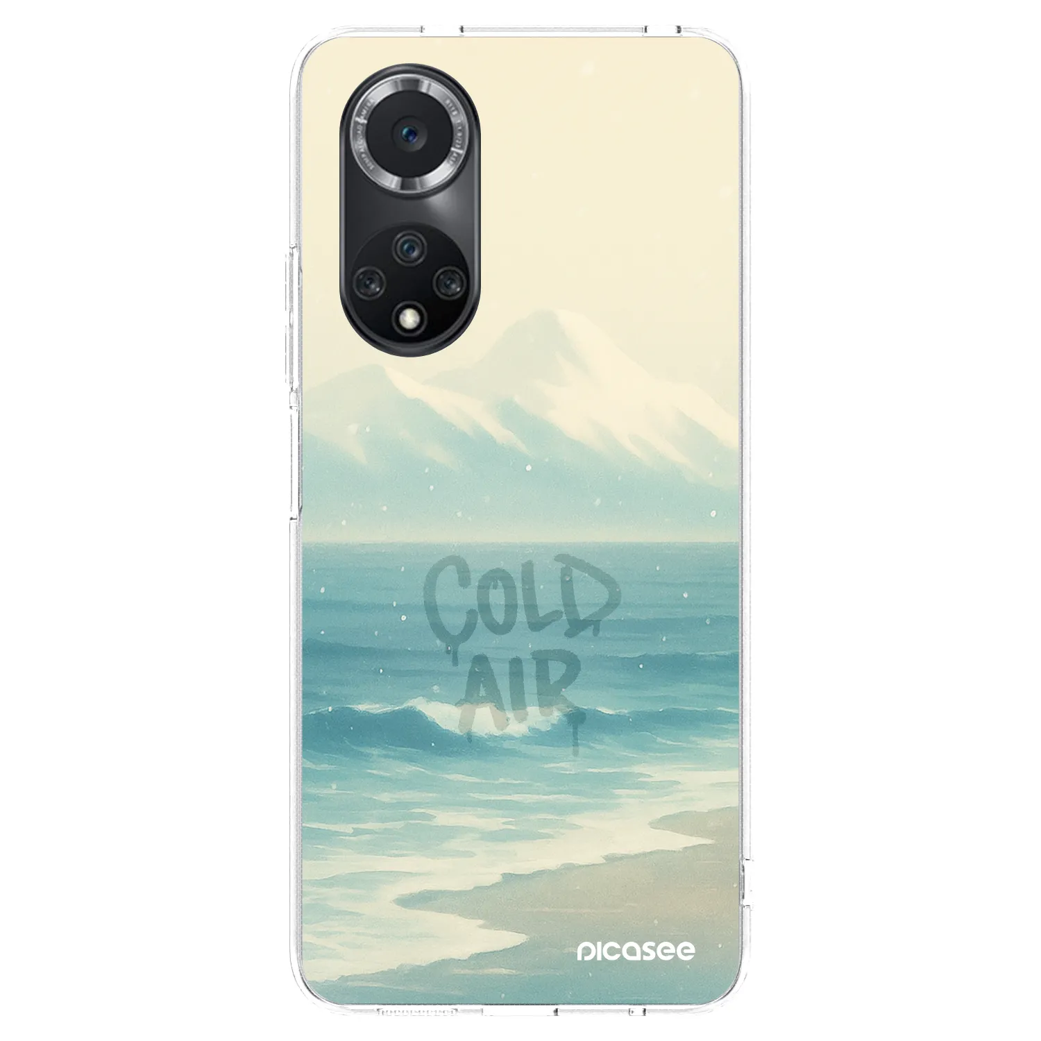 Picasee Huawei Nova 9 SE Hülle - Transparentes Silikon - COLD AIR