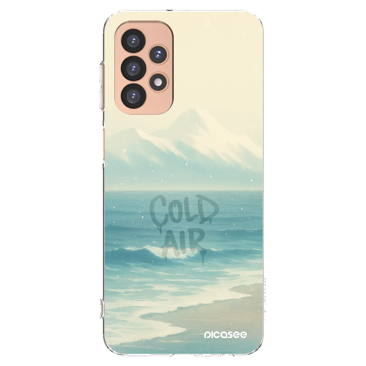 Picasee Samsung Galaxy A23 A236B 5G Hülle - Transparentes Silikon - COLD AIR