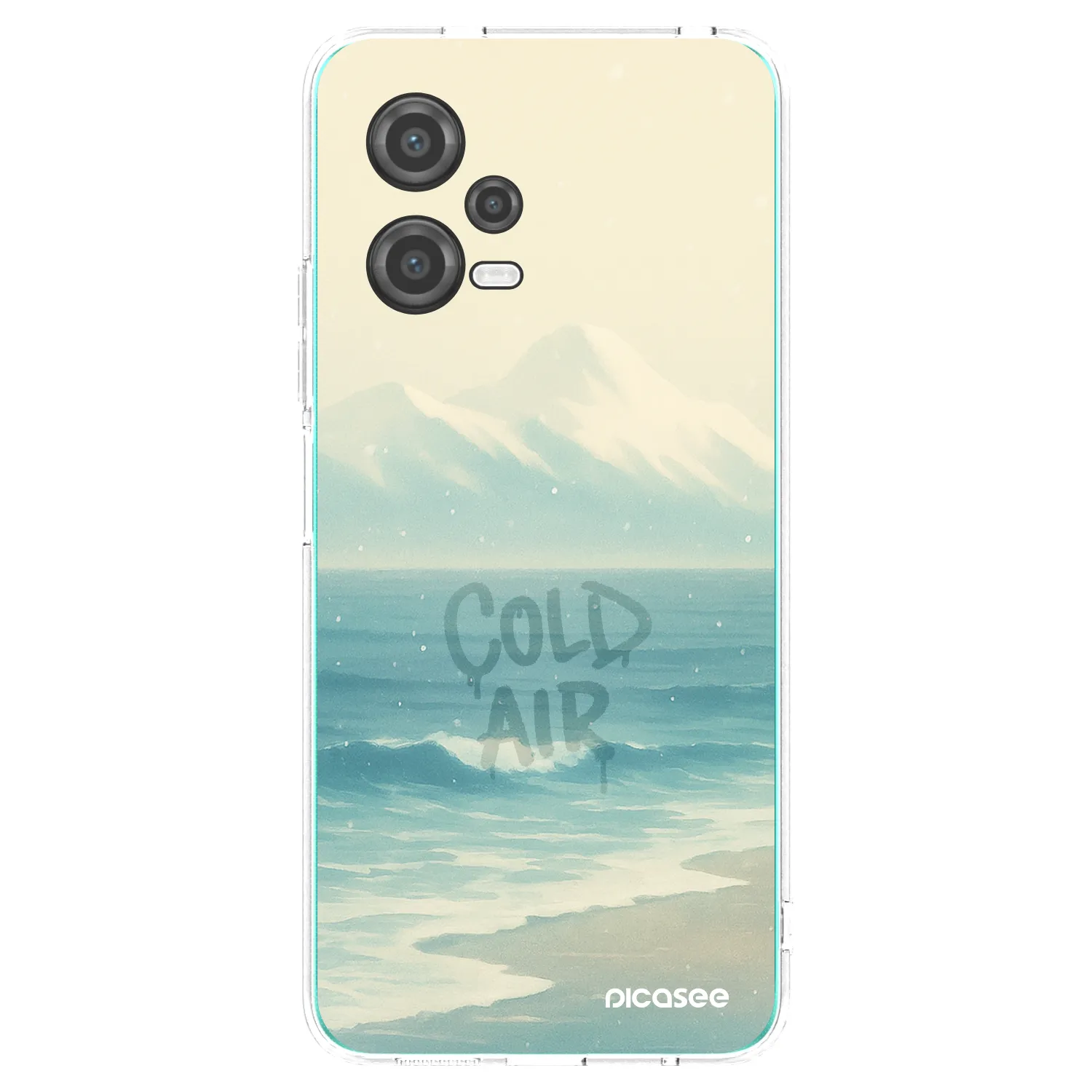 Picasee Xiaomi Poco X5 Hülle - Transparentes Silikon - COLD AIR