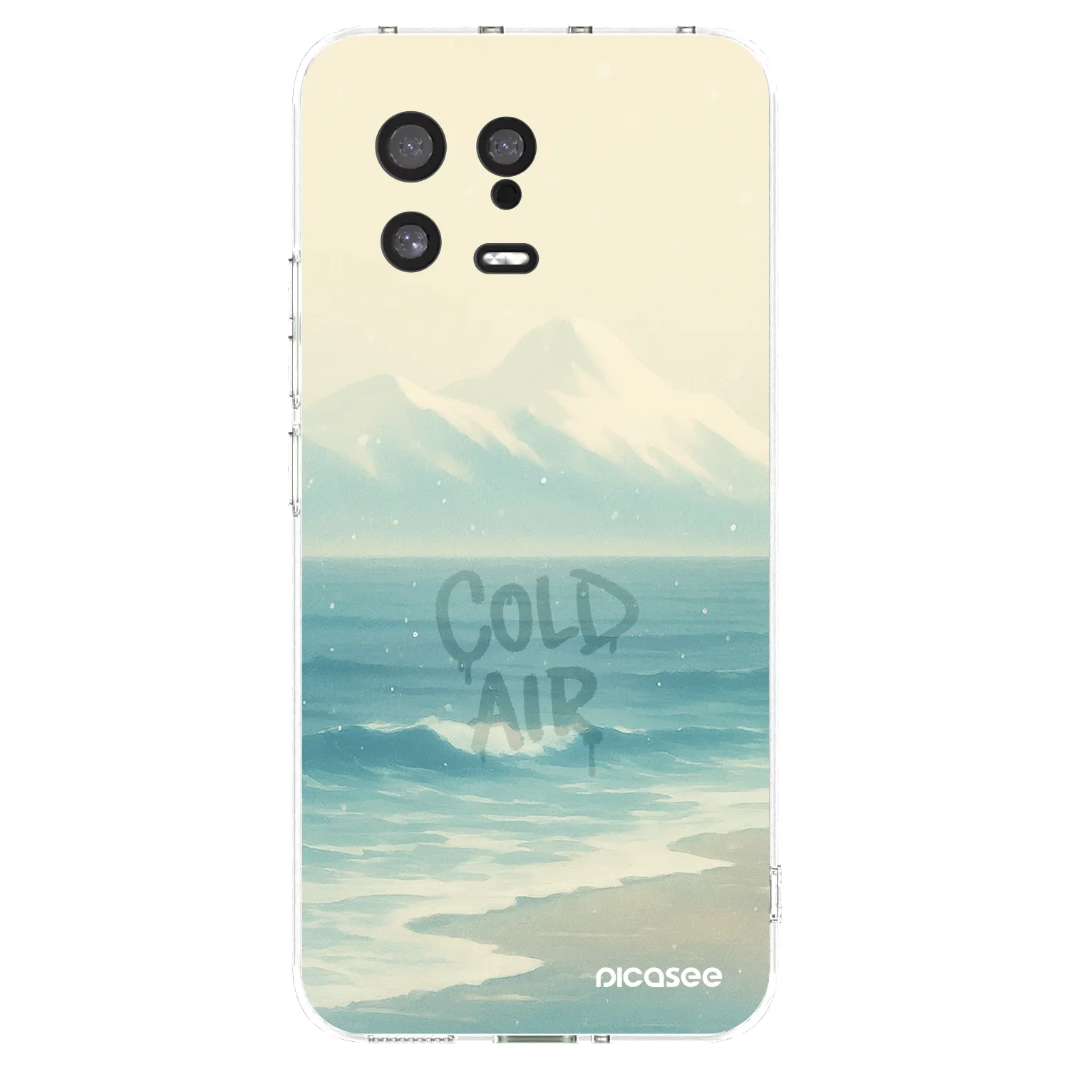 Picasee Xiaomi 13 Hülle - Transparentes Silikon - COLD AIR
