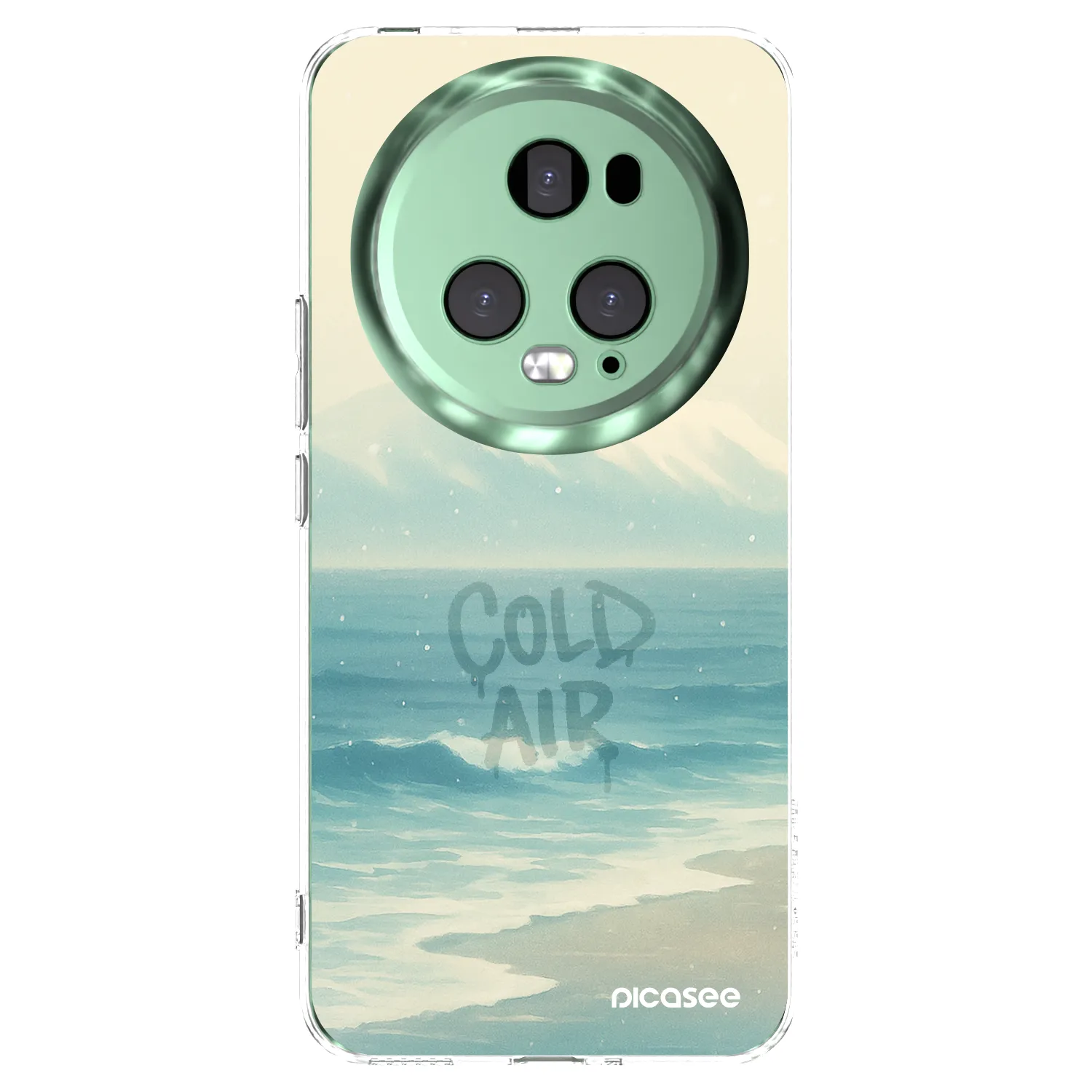 Picasee Honor Magic5 Pro Hülle - Transparentes Silikon - COLD AIR