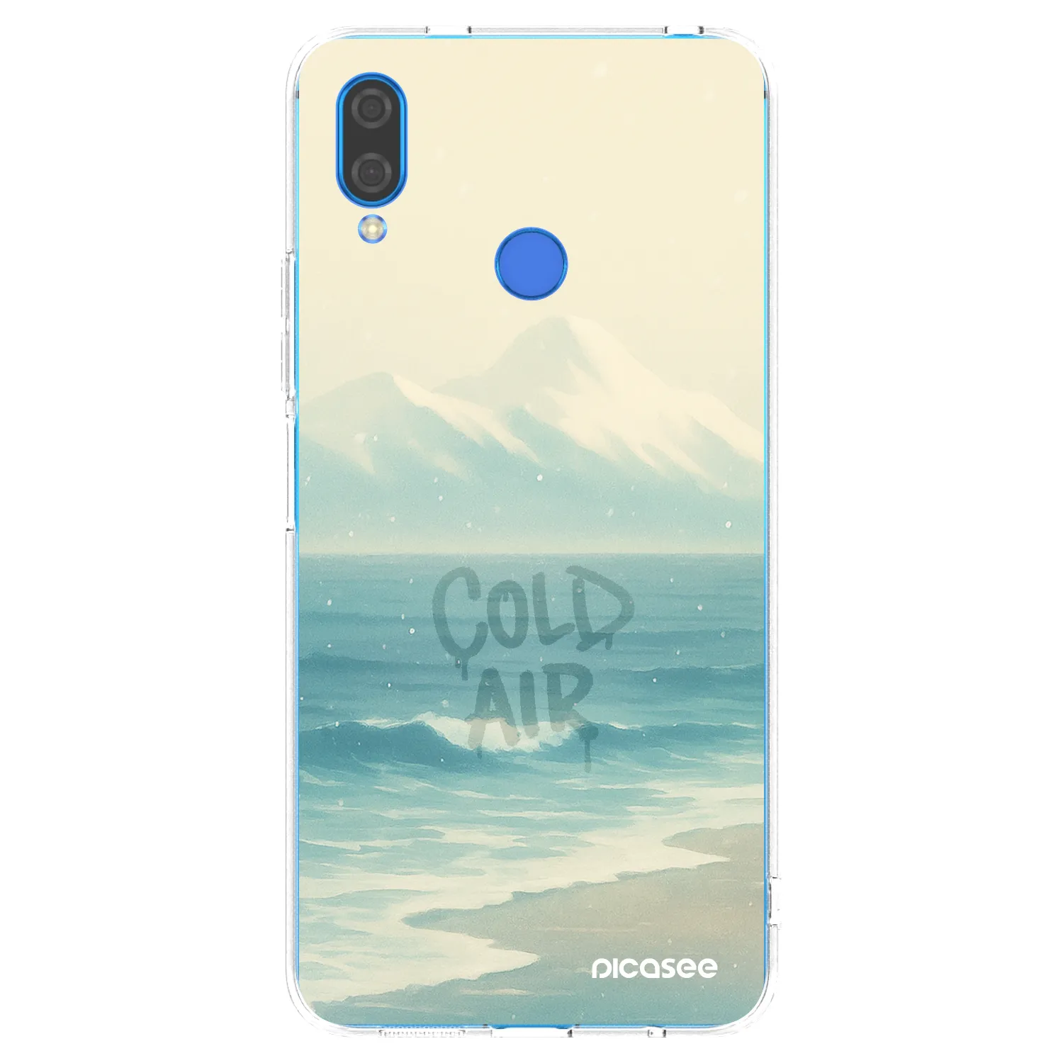Picasee Huawei Nova 3 Hülle - Transparentes Silikon - COLD AIR
