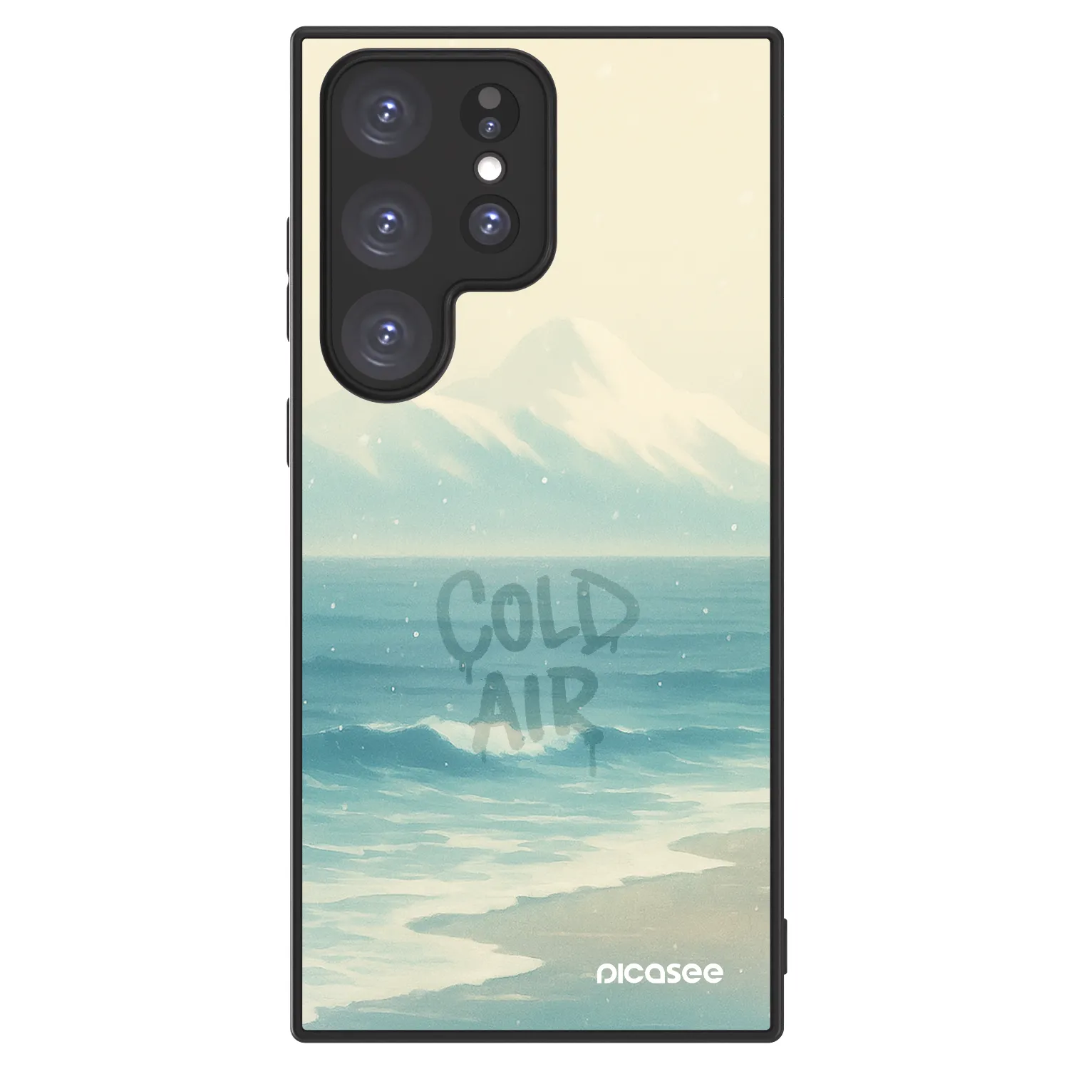 Picasee ULTIMATE CASE PowerShare für Samsung Galaxy S23 Ultra 5G - COLD AIR