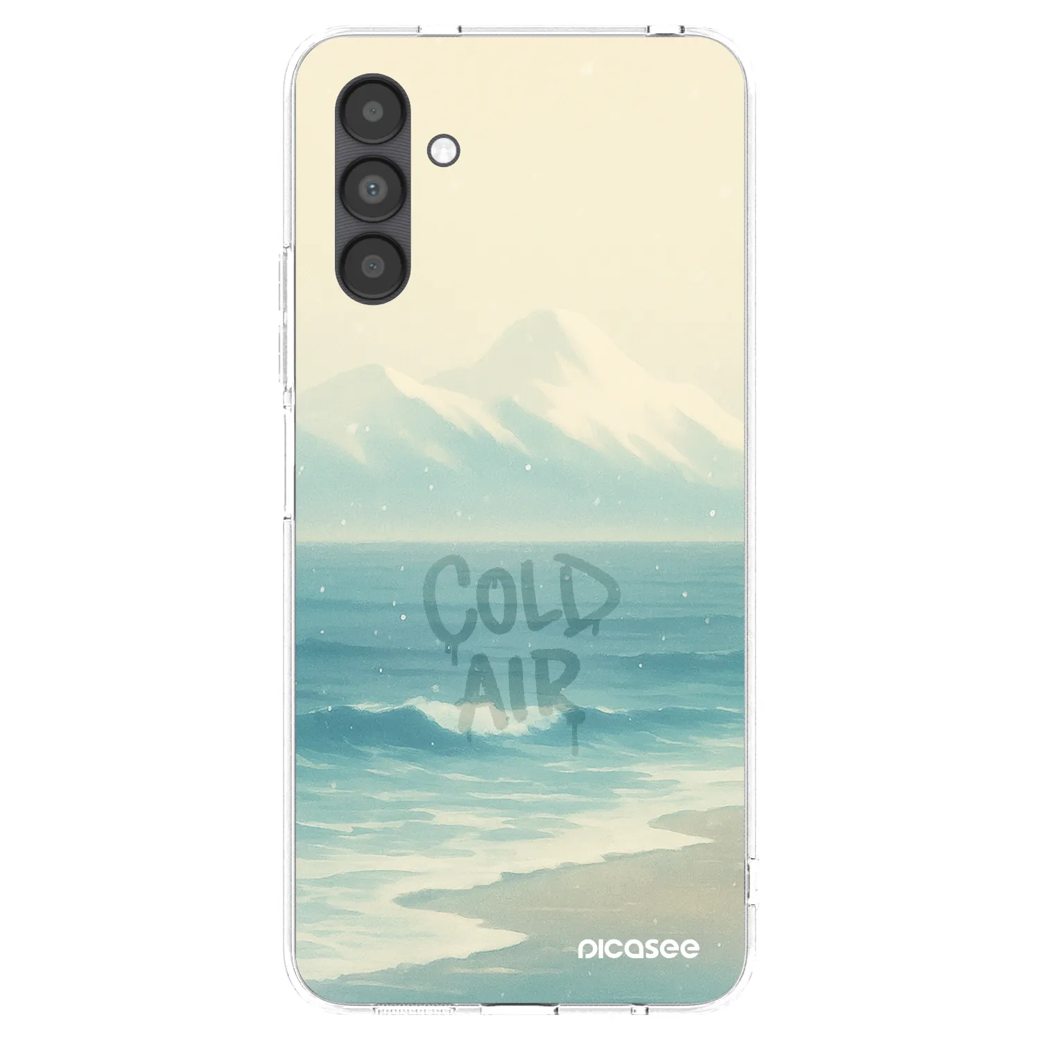 Picasee Samsung Galaxy A04s A047F Hülle - Transparentes Silikon - COLD AIR