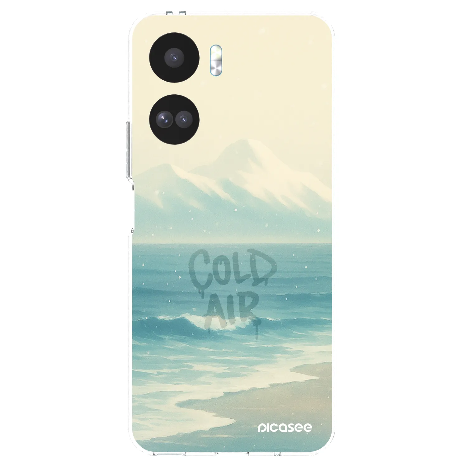 Picasee Honor 90 Lite 5G Hülle - Transparentes Silikon - COLD AIR