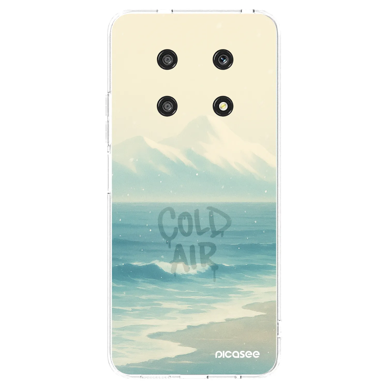Picasee Honor Magic4 Lite 5G Hülle - Transparentes Silikon - COLD AIR