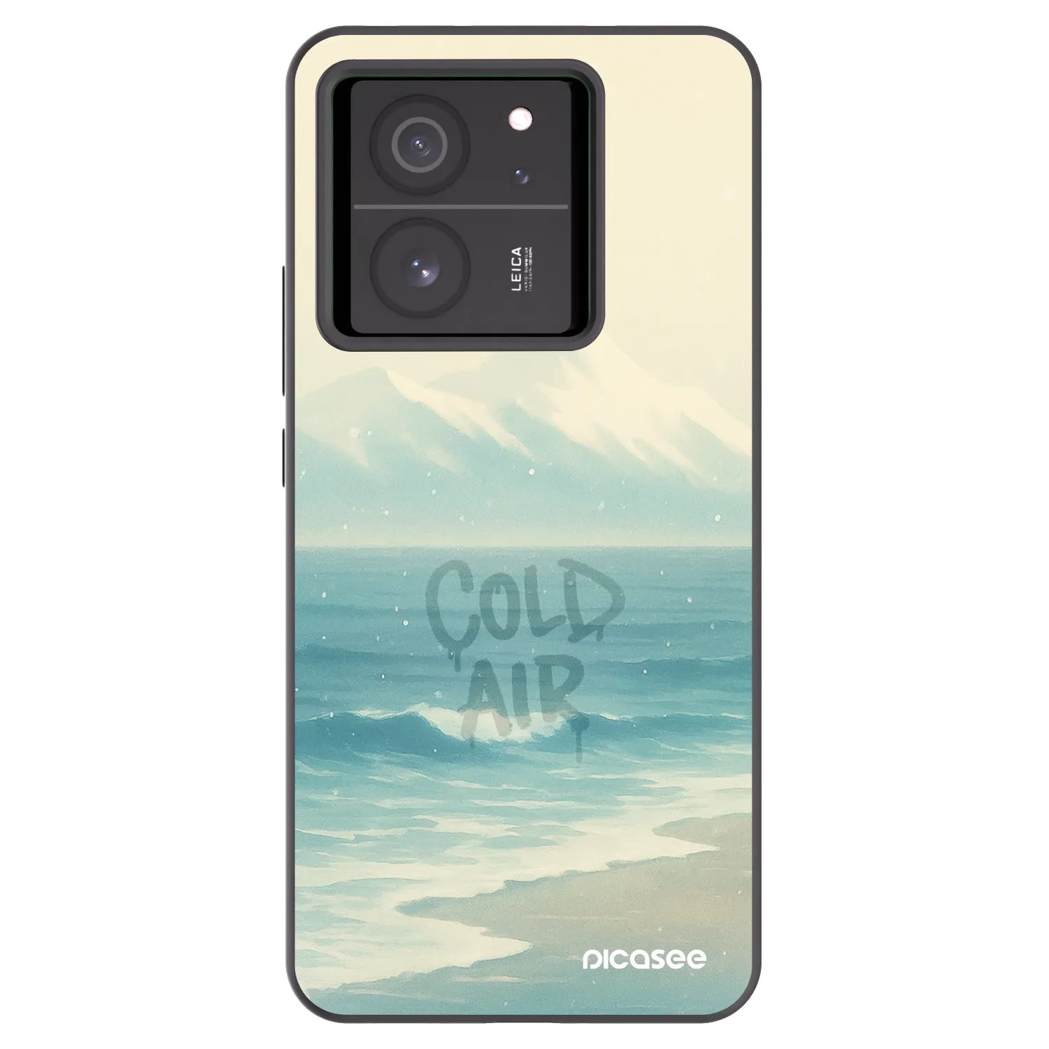 Picasee Xiaomi 13T Pro Hülle - Schwarzes Silikon - COLD AIR