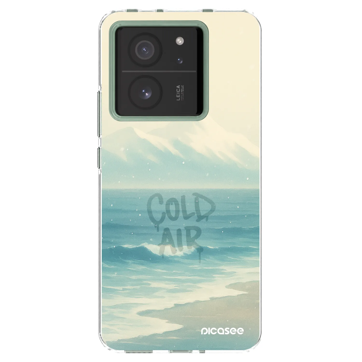 Picasee Xiaomi 13T Pro Hülle - Transparentes Silikon - COLD AIR