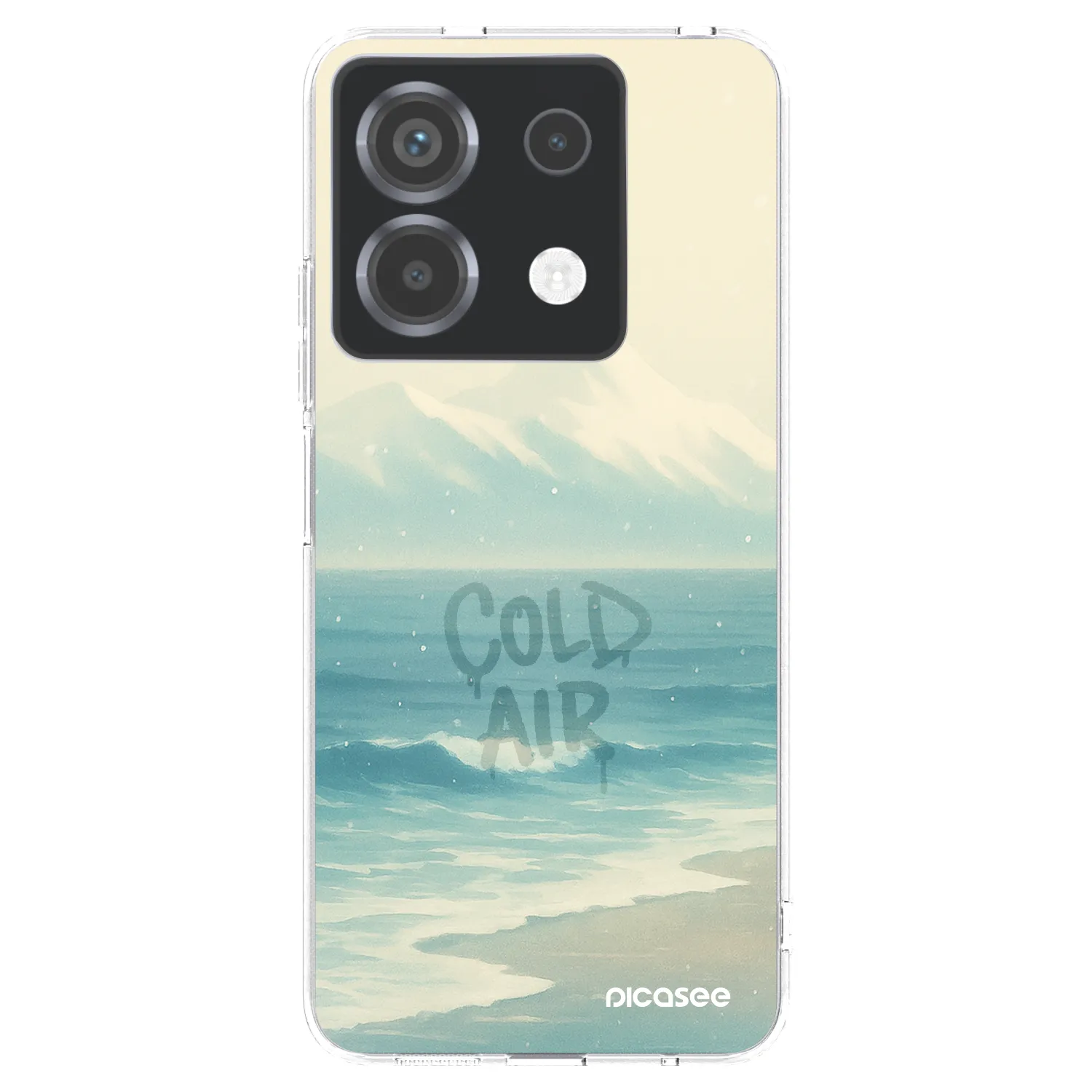 Picasee Xiaomi Poco X6 Hülle - Transparentes Silikon - COLD AIR