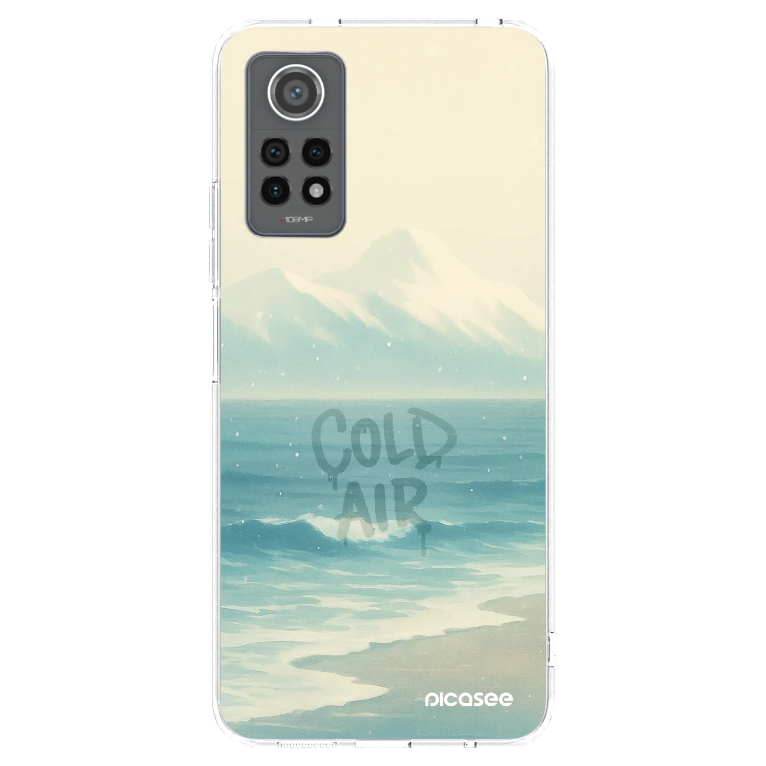 Picasee Xiaomi Redmi Note 12 Pro 4G Hülle - Transparentes Silikon - COLD AIR