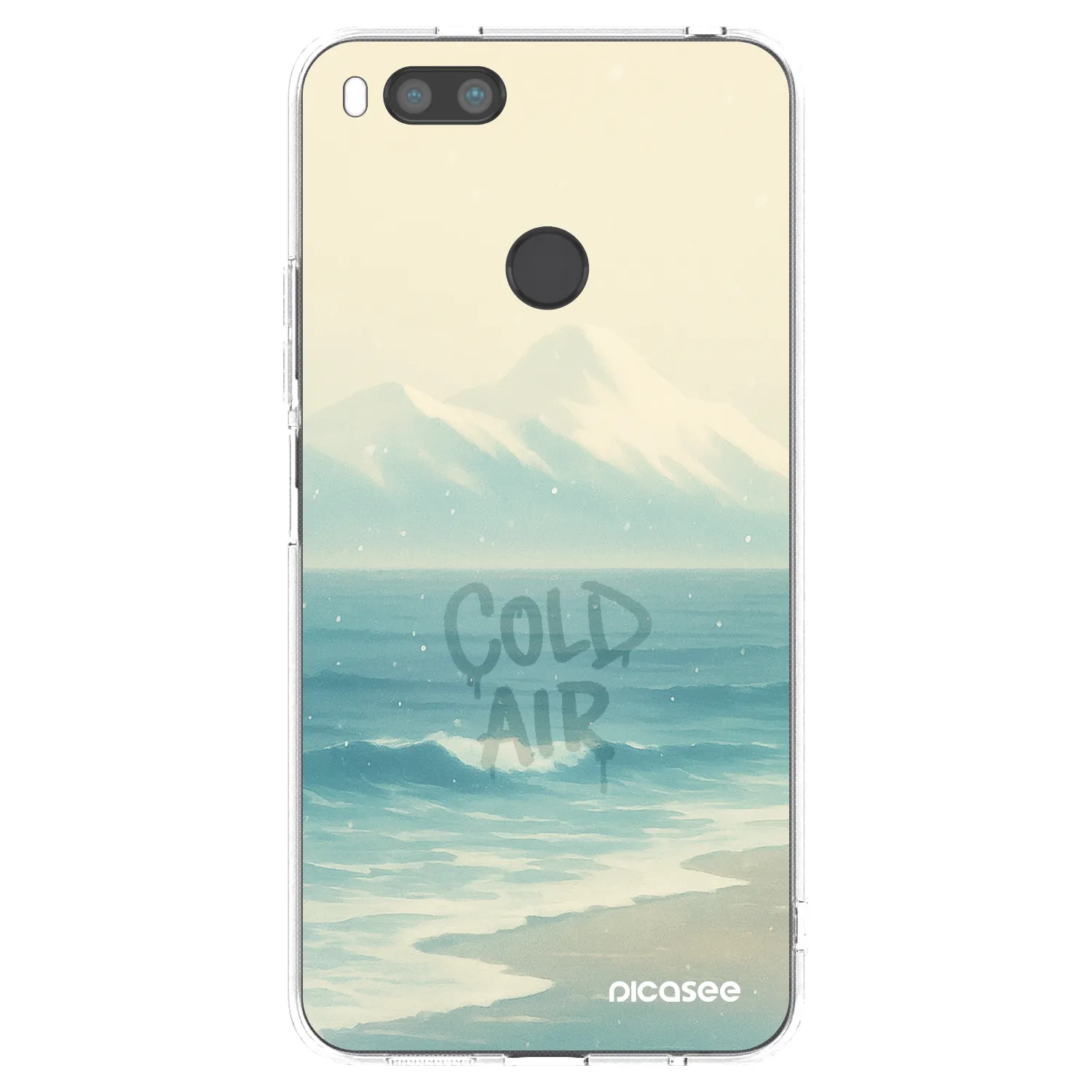 Picasee Xiaomi Redmi Note 11S 5G Hülle - Transparentes Silikon - COLD AIR