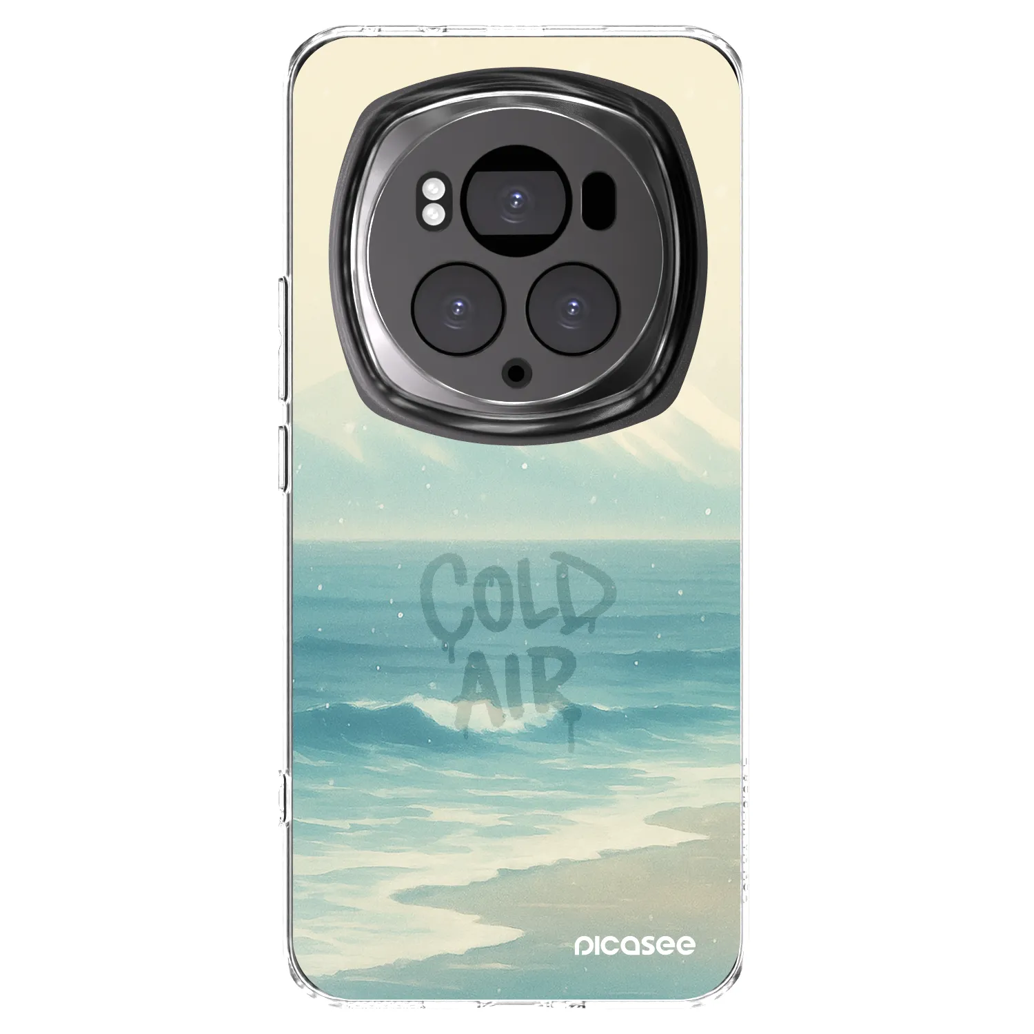 Picasee Honor Magic6 Pro Hülle - Transparentes Silikon - COLD AIR
