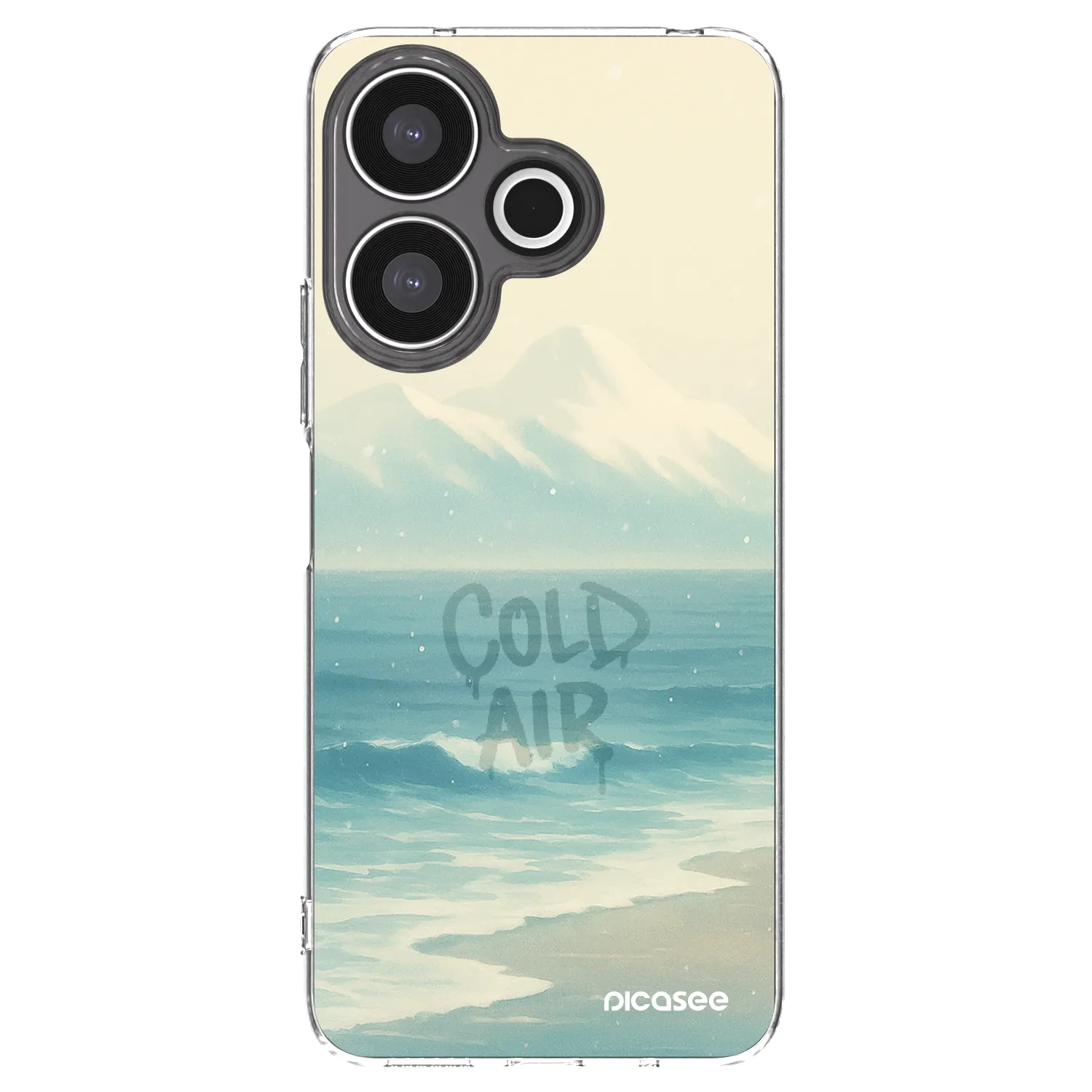 Picasee Xiaomi Redmi 13 4G Hülle - Transparentes Silikon - COLD AIR