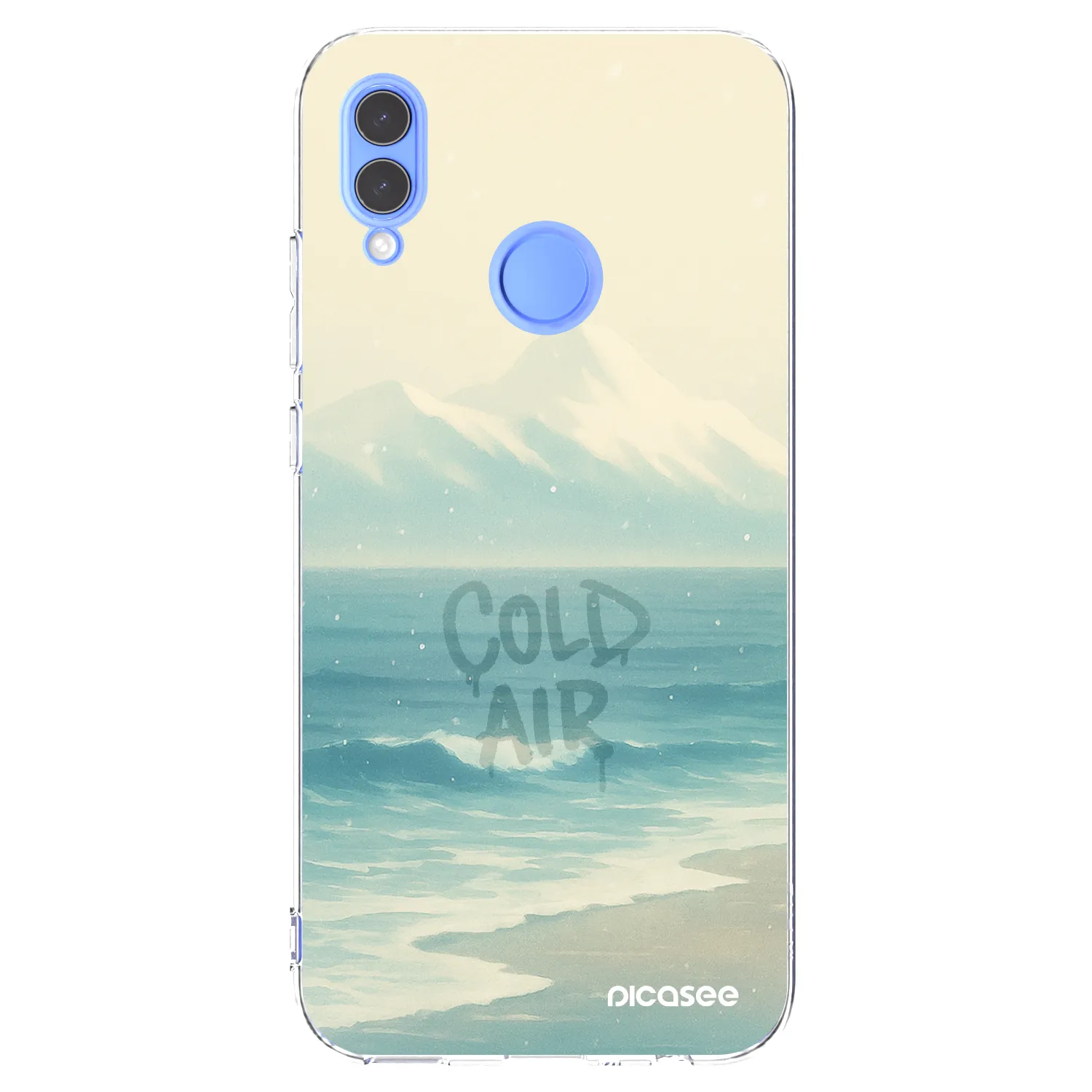 Picasee Huawei P Smart 2019 Hülle - Transparentes Silikon - COLD AIR