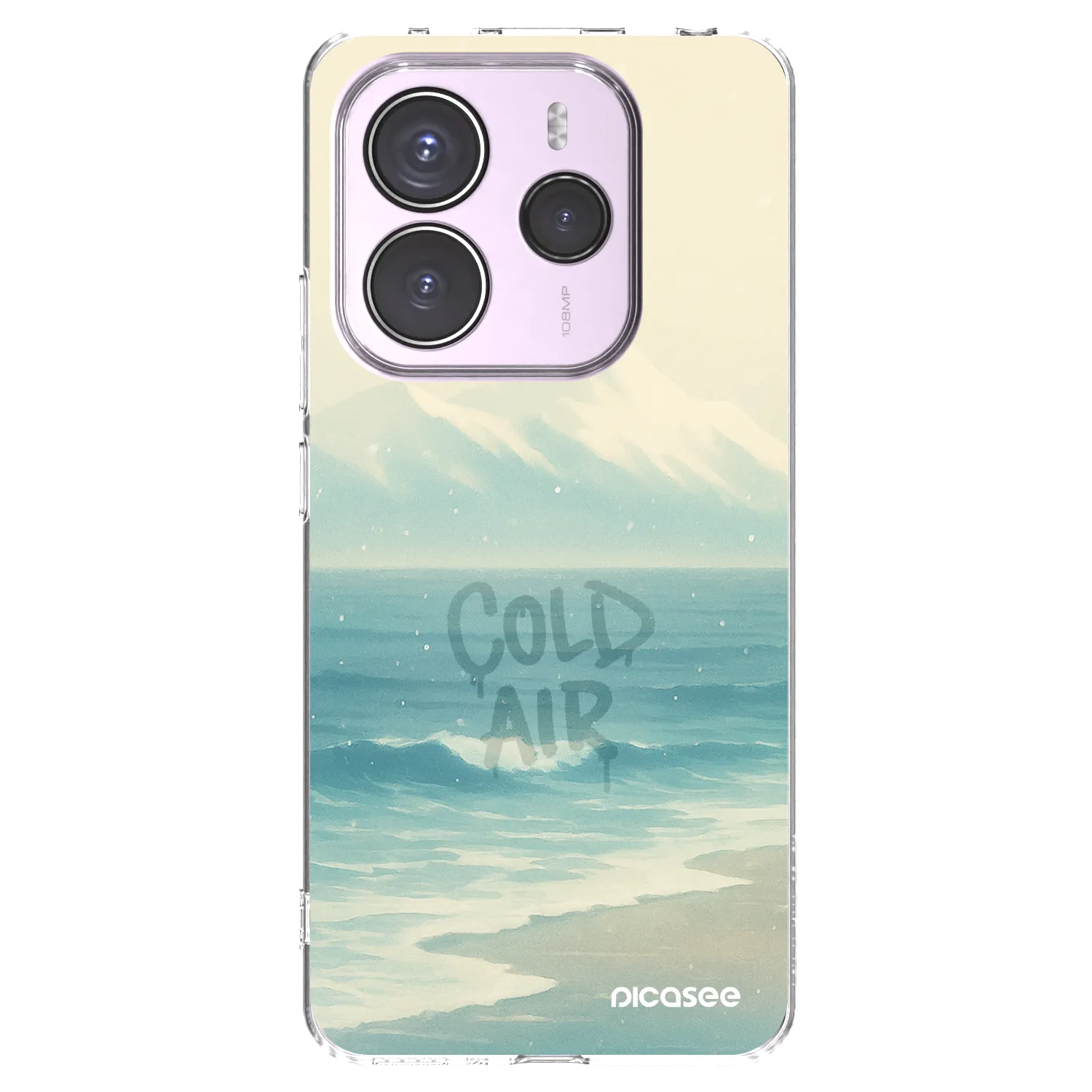Picasee Xiaomi Redmi Note 14 5G Hülle - Transparentes Silikon - COLD AIR