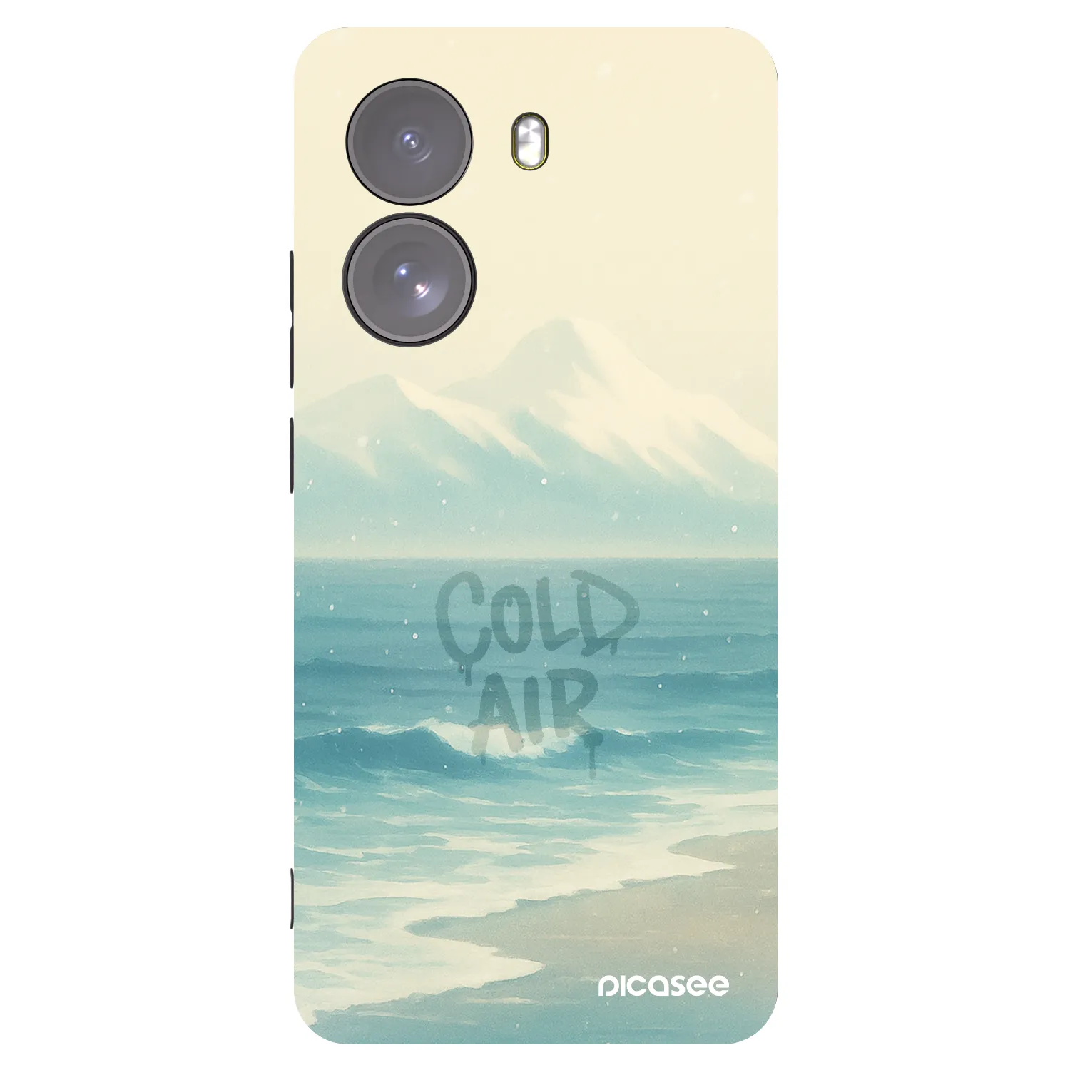 Picasee Xiaomi Poco X7 Hülle - Schwarzes Silikon - COLD AIR