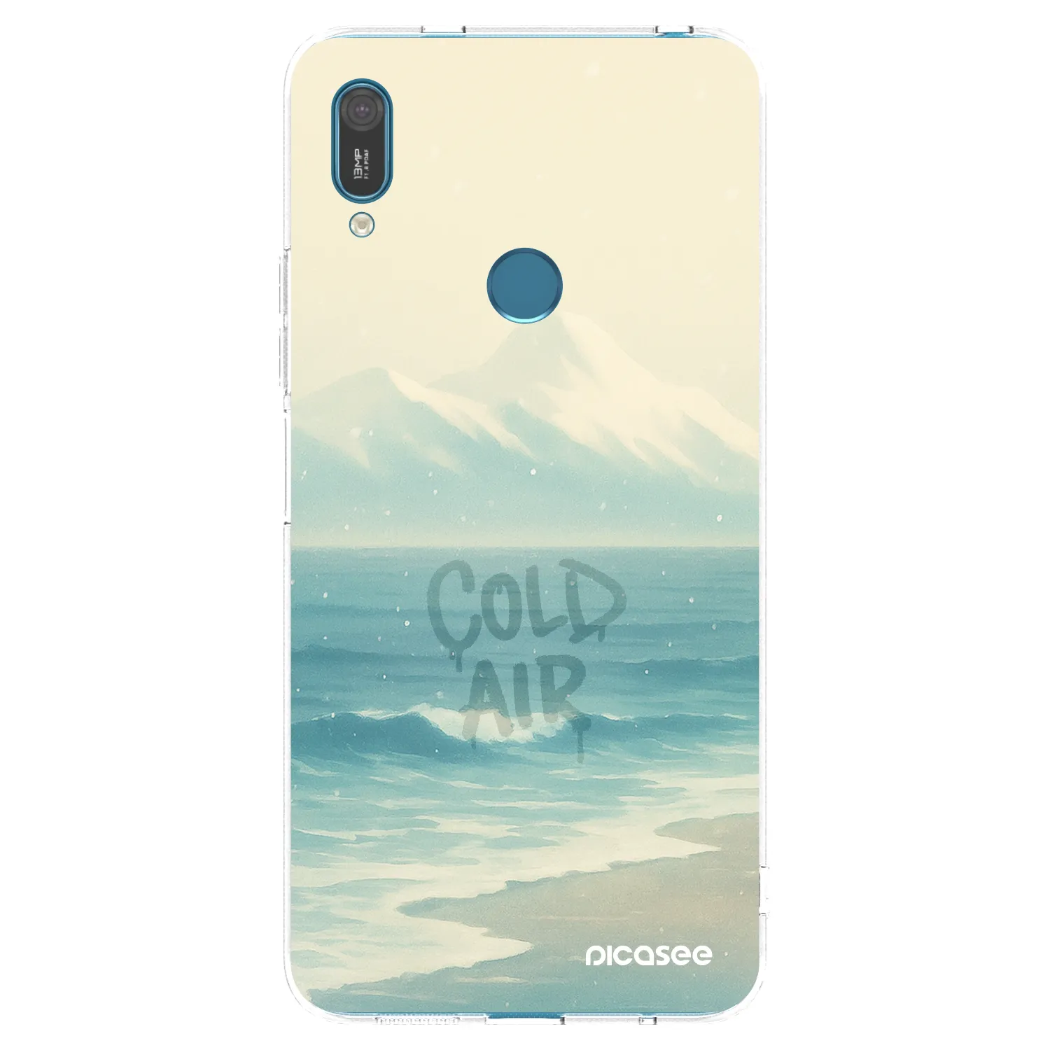 Picasee Huawei Y7 2019 Hülle - Transparentes Silikon - COLD AIR