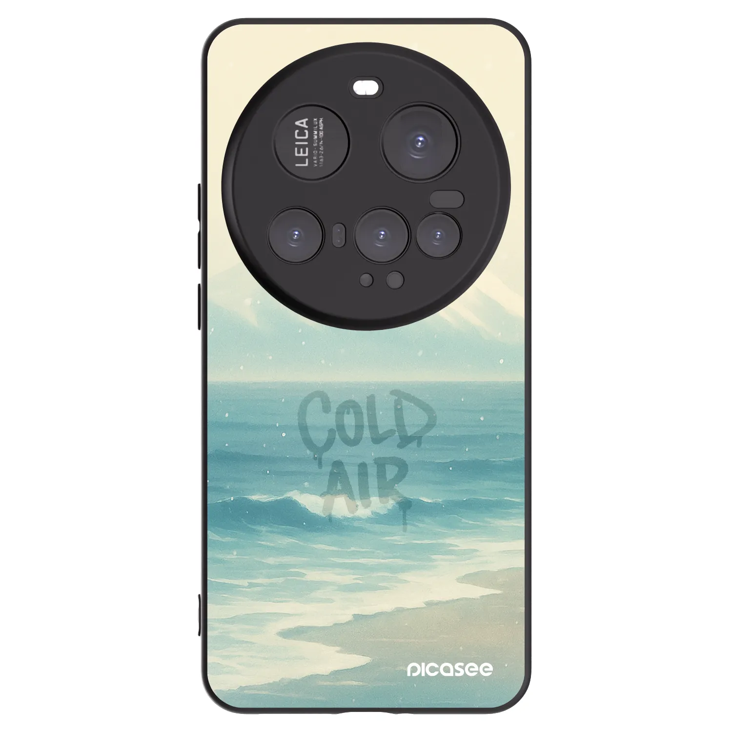 Picasee Xiaomi 15 Ultra Hülle - Schwarzes Silikon - COLD AIR