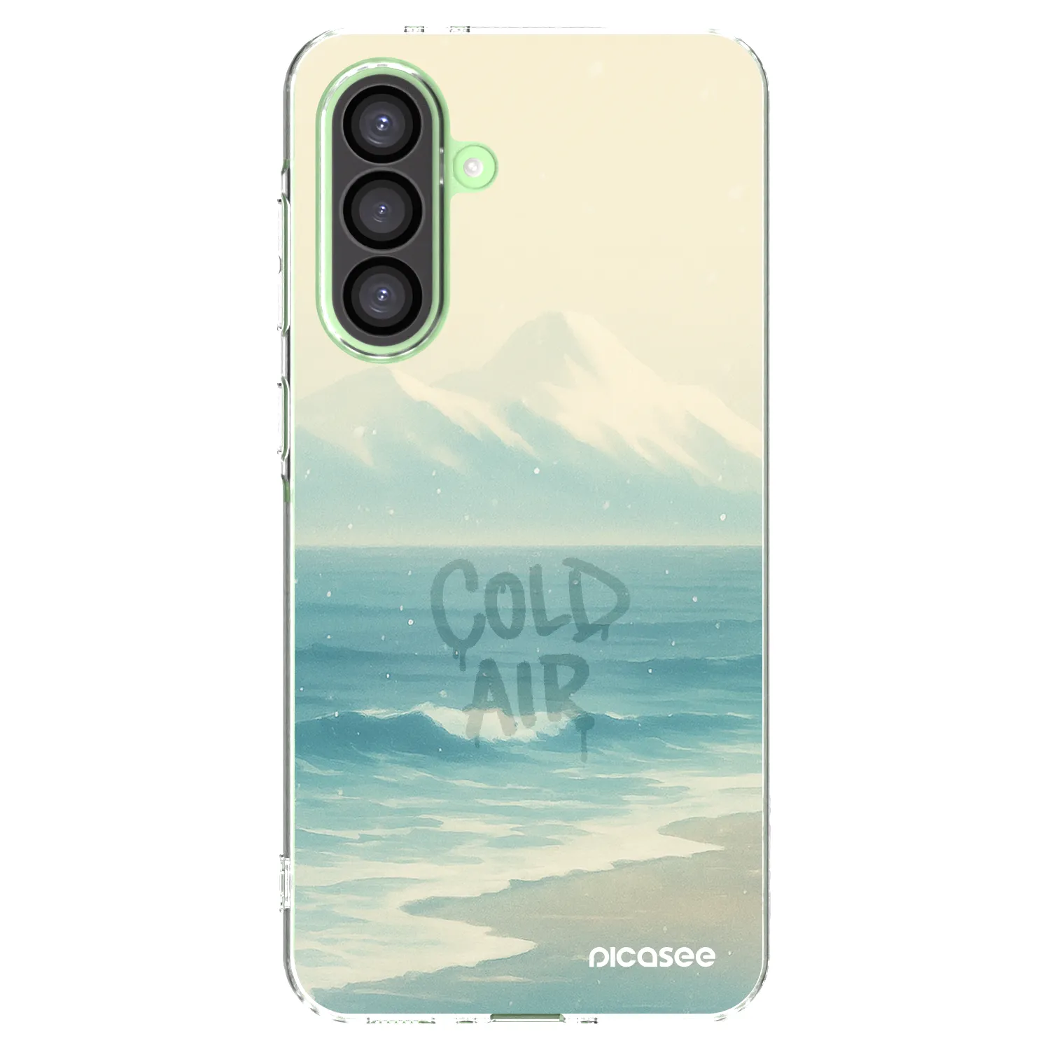 Picasee Samsung Galaxy A26 5G A266B Hülle - Transparentes Silikon - COLD AIR