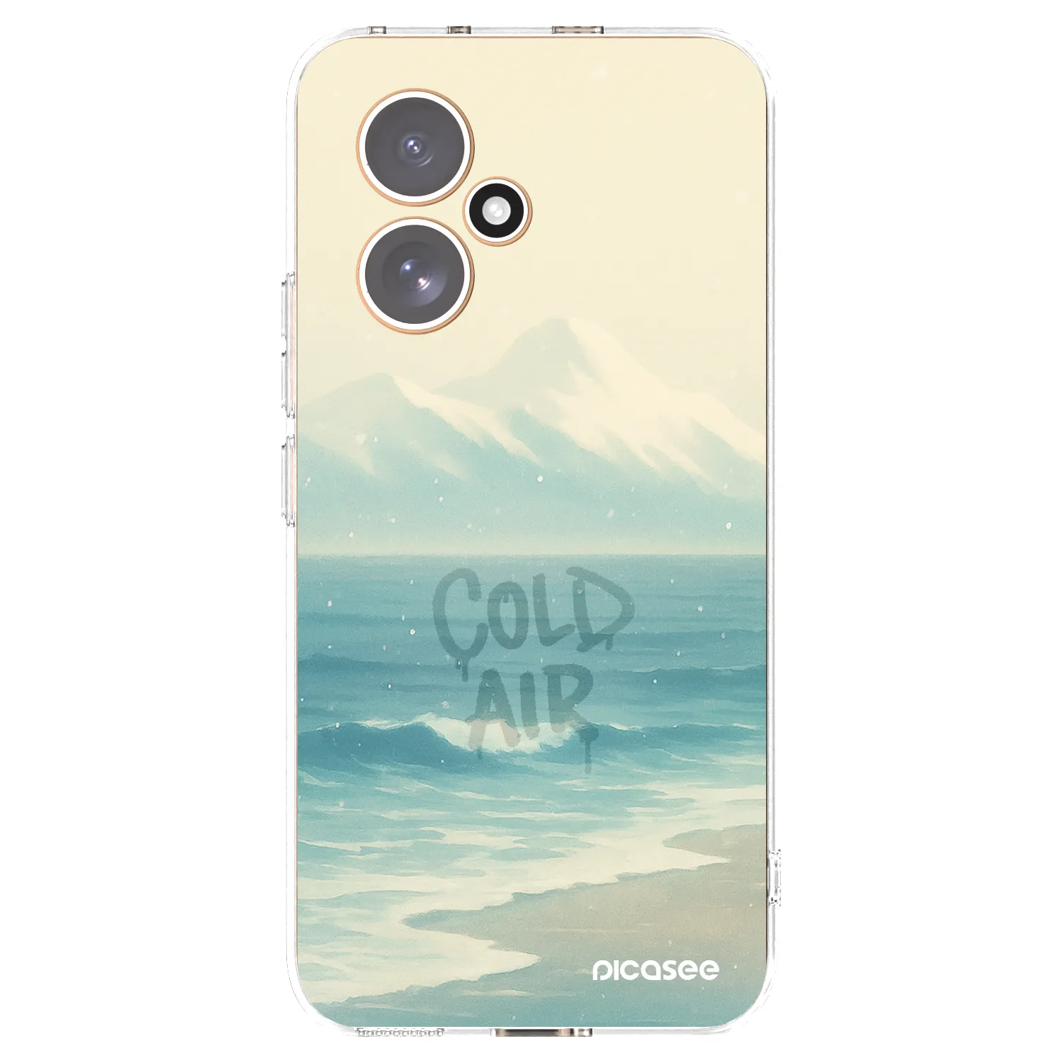 Picasee Honor 400 5G Hülle - Transparentes Silikon - COLD AIR