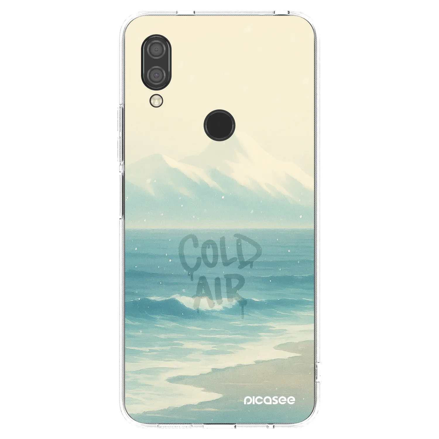 Picasee Xiaomi Redmi 7 Hülle - Transparentes Silikon - COLD AIR