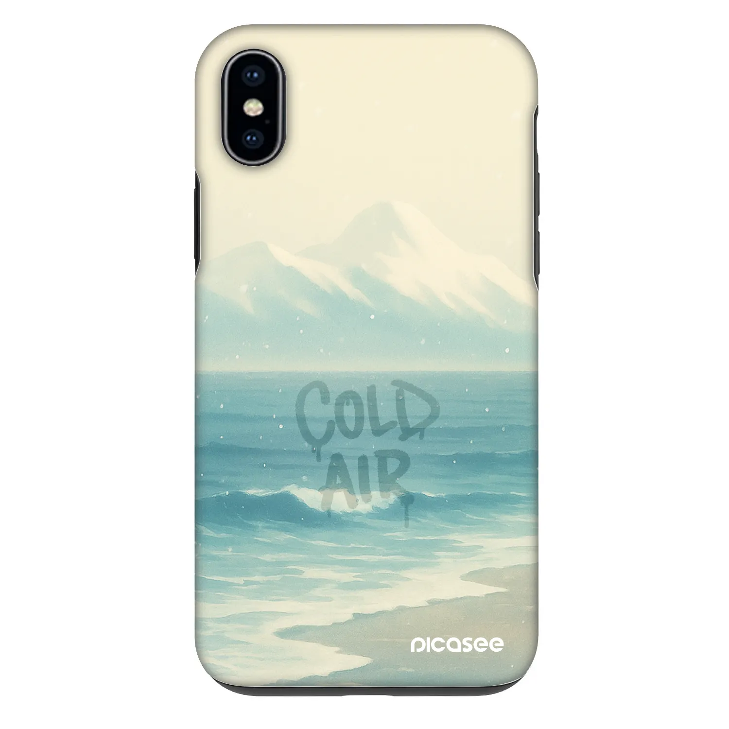 Picasee Fashion Case für Apple iPhone XS Max - COLD AIR