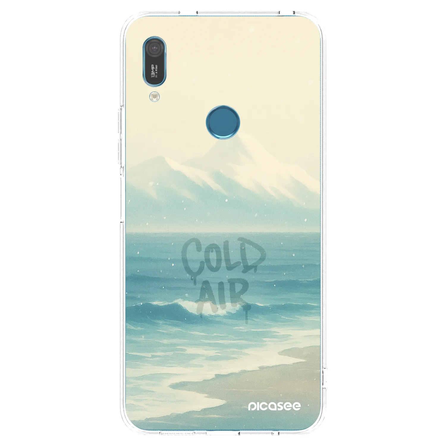 Picasee Huawei Y6 2019 Hülle - Transparentes Silikon - COLD AIR