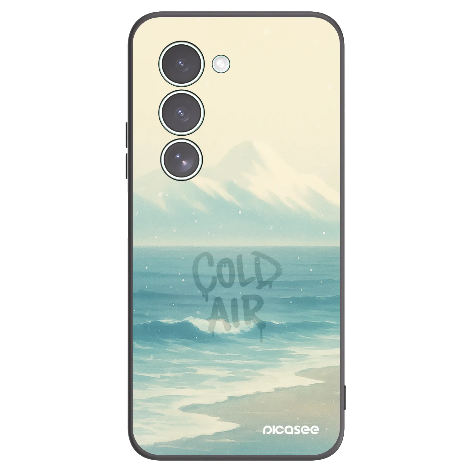 Picasee Xiaomi Redmi 15 5G Hülle - Schwarzes Silikon - COLD AIR
