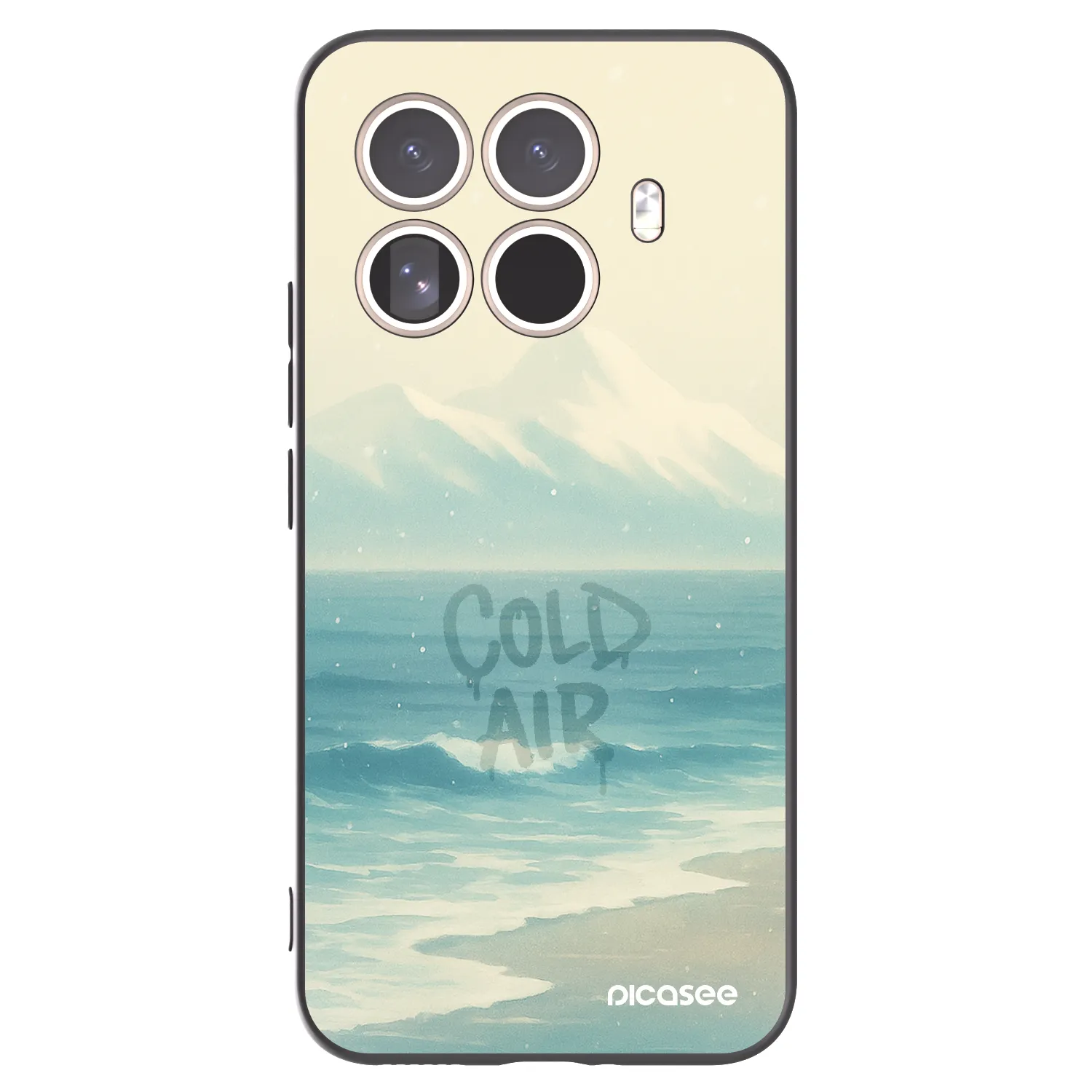 Picasee Xiaomi 15T Pro Hülle - Schwarzes Silikon - COLD AIR