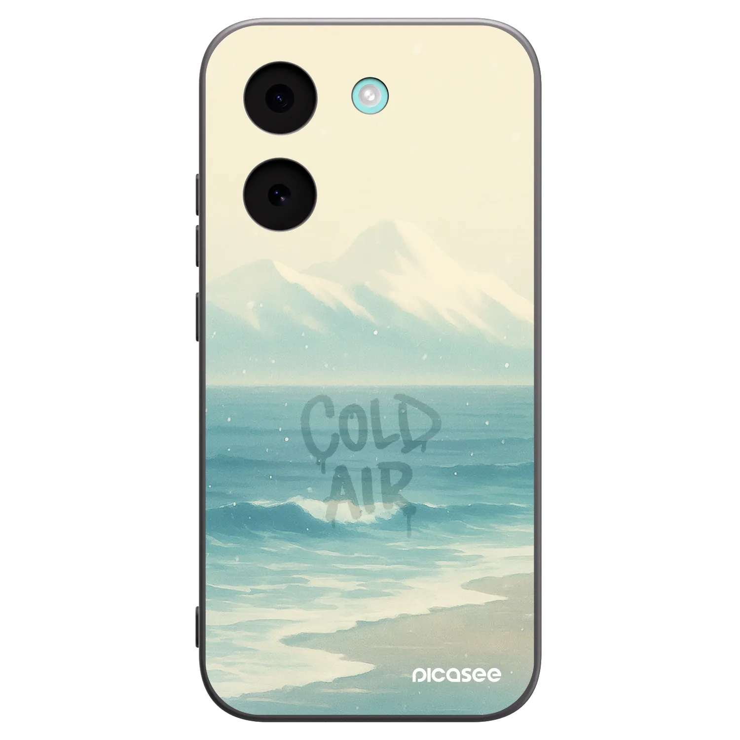Picasee Xiaomi Poco X8 Pro Hülle - Schwarzes Silikon - COLD AIR