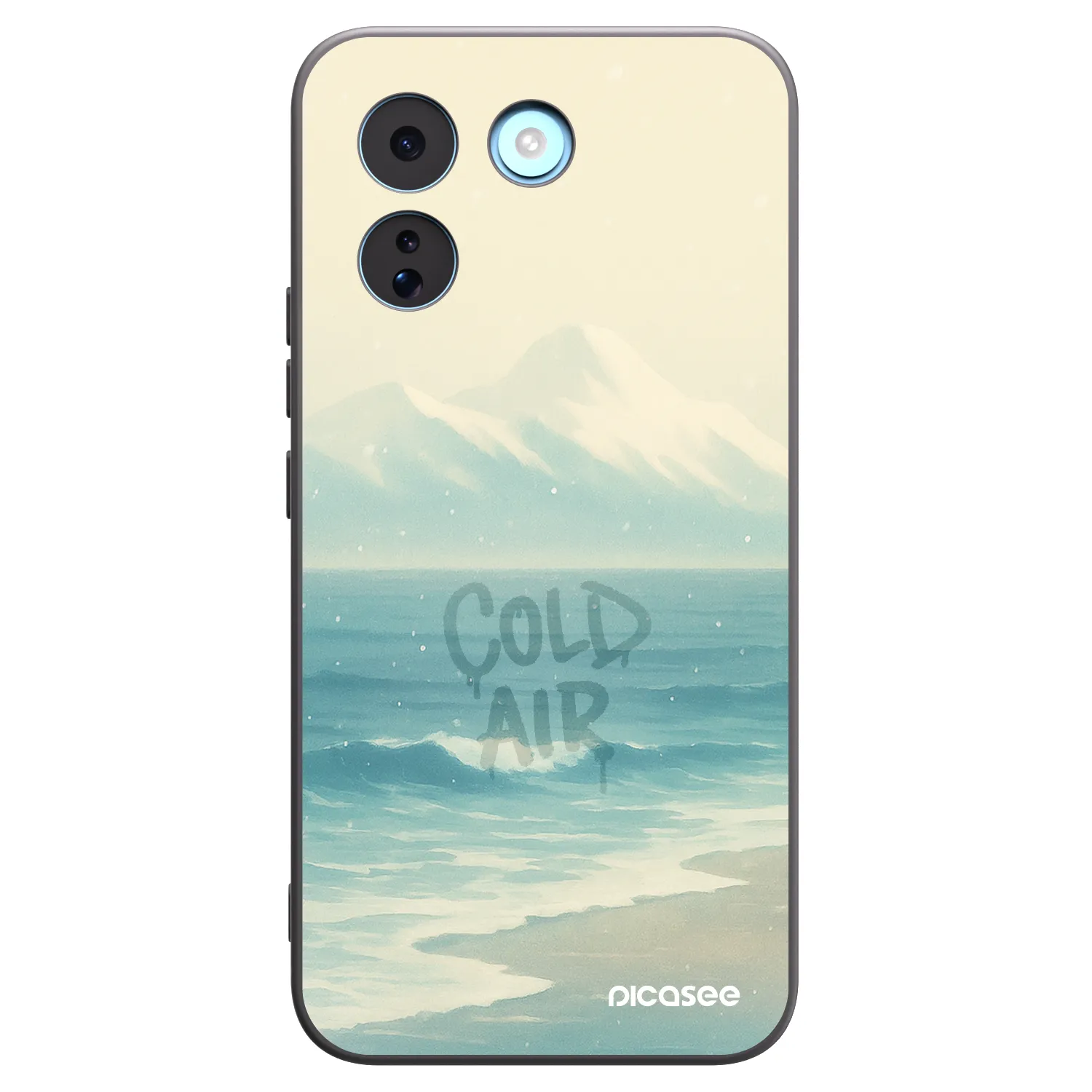 Picasee Xiaomi Redmi Note 17 Pro MAX 5G Hülle - Schwarzes Silikon - COLD AIR