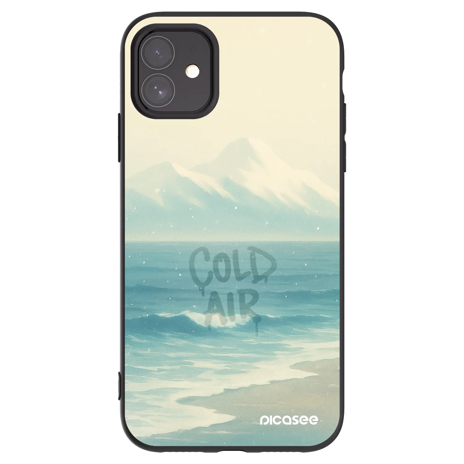 Picasee Apple iPhone 11 Hülle - Schwarzes Silikon - COLD AIR