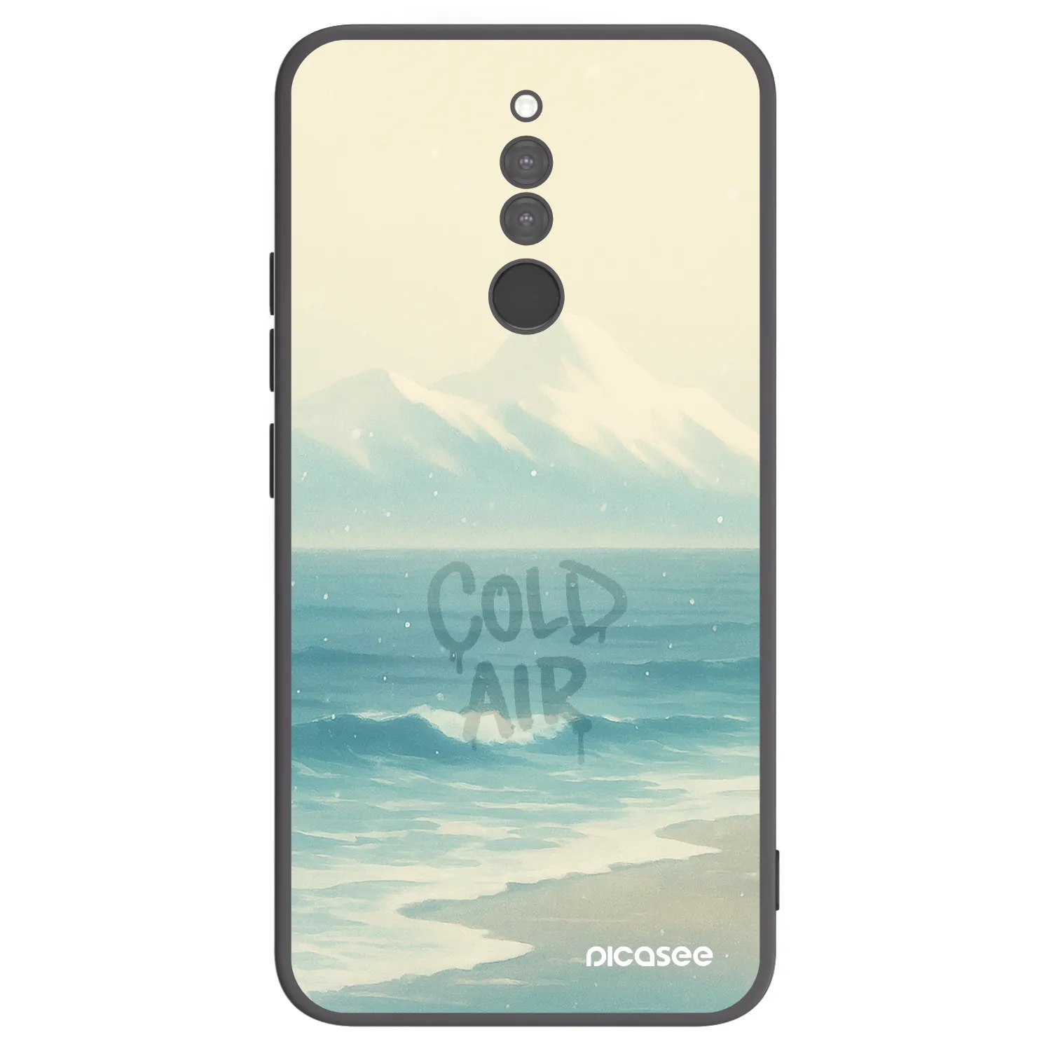 Picasee Xiaomi Redmi 8 Hülle - Schwarzes Silikon - COLD AIR