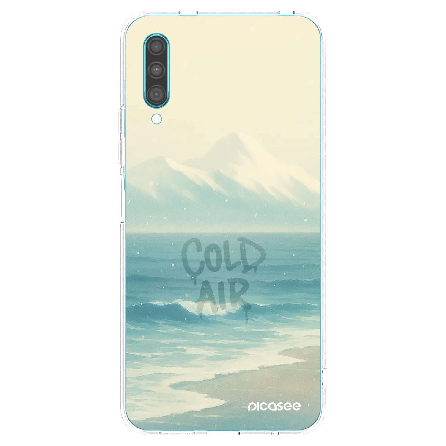 Picasee Samsung Galaxy A30s A307F Hülle - Transparentes Silikon - COLD AIR