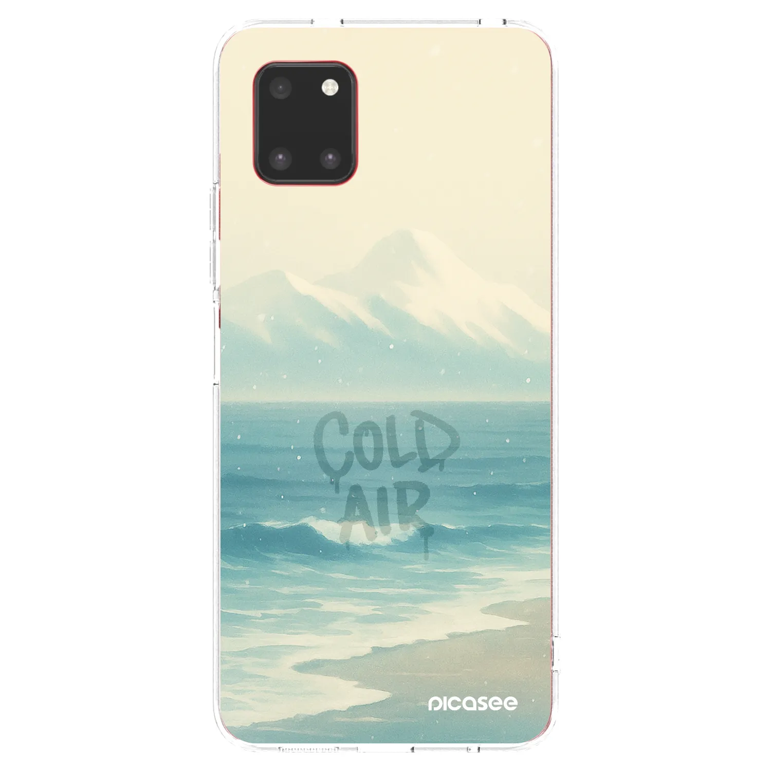 Picasee Samsung Galaxy Note 10 Lite N770F Hülle - Transparentes Silikon - COLD AIR