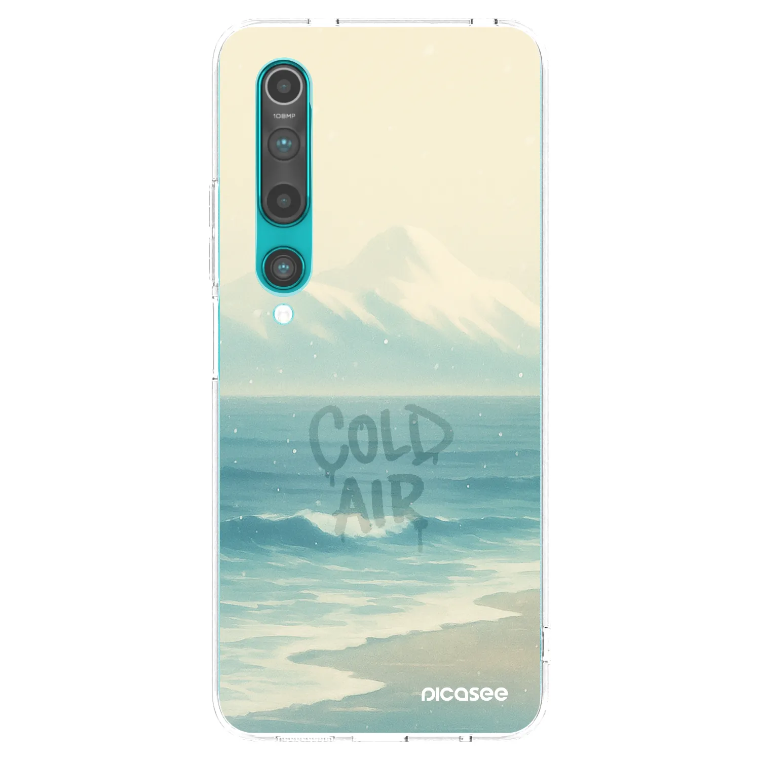 Picasee Xiaomi Mi 10 Hülle - Transparentes Silikon - COLD AIR