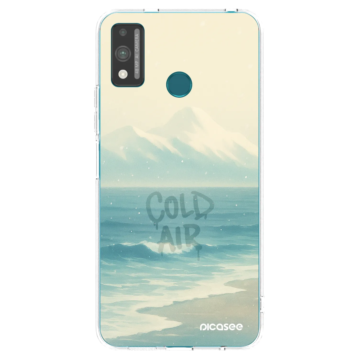 Picasee Honor 9X Lite Hülle - Transparentes Silikon - COLD AIR