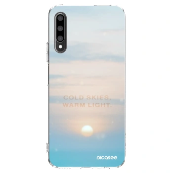 Picasee Honor 9X Pro Hülle - Transparentes Silikon - COLD SKIES