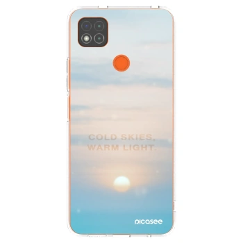 Picasee Xiaomi Redmi 9C Hülle - Transparentes Silikon - COLD SKIES