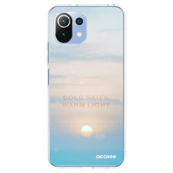 Picasee Xiaomi Mi 11 Lite Hülle - Transparentes Silikon - COLD SKIES
